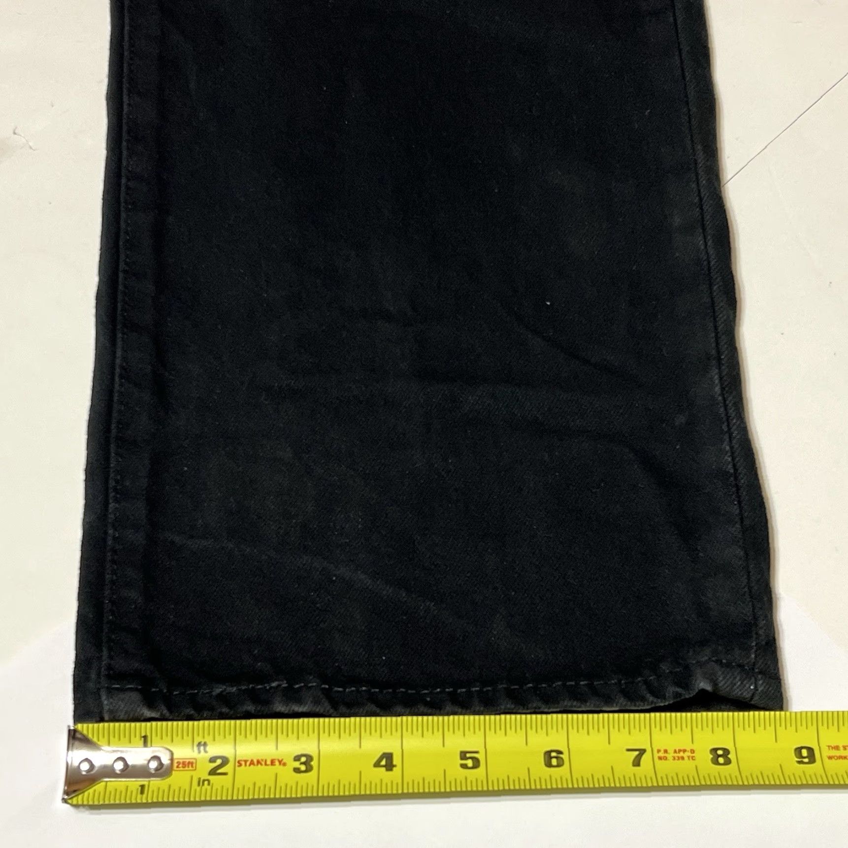 Levi's Levi's 501 Jeans Mens 36x36 Black Denim Button Fly Straight Regular Rise High 5-Pocket Style City Classic Modern Vintage Size US 36 / EU 52 - 7 Thumbnail