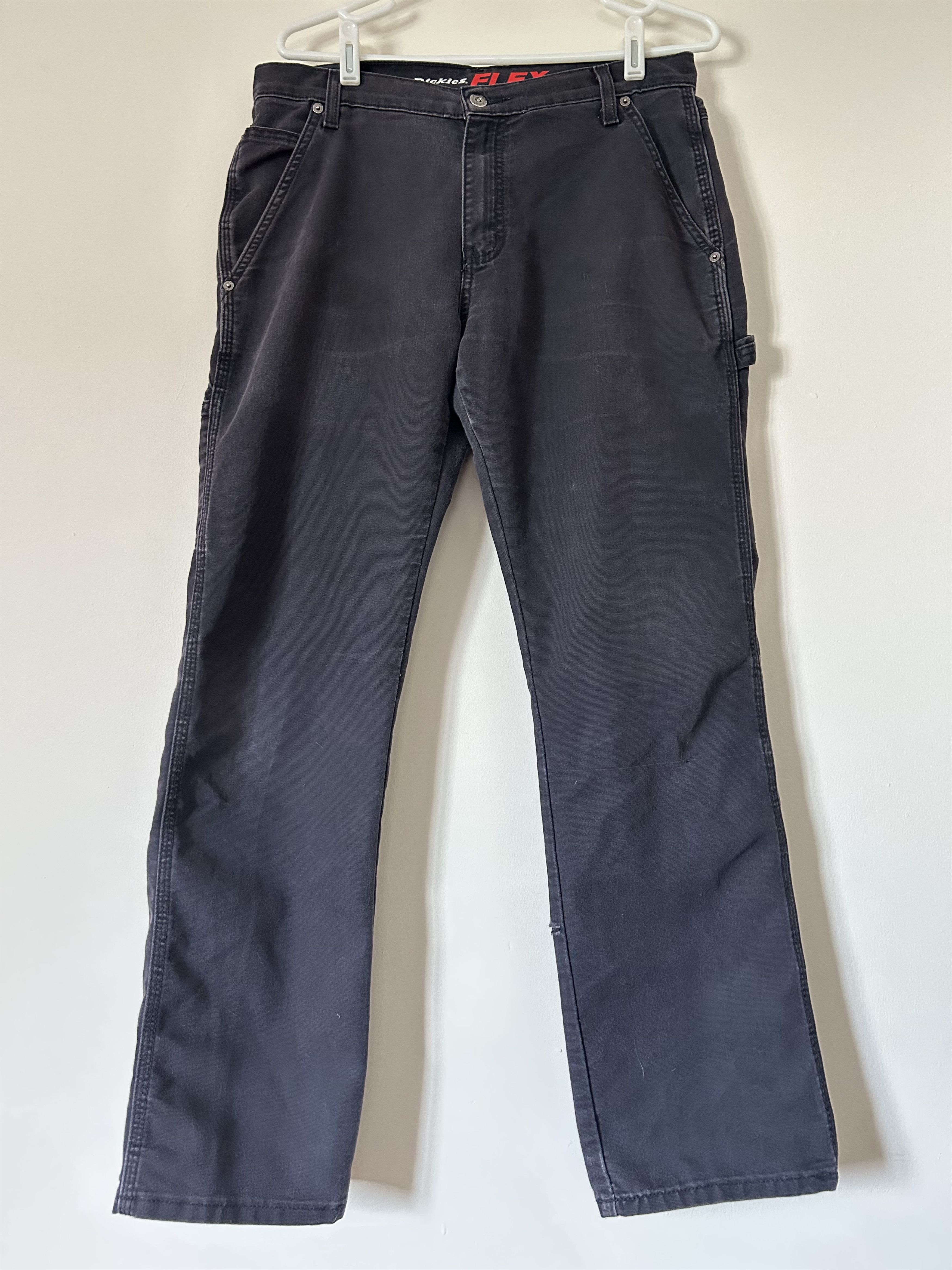 Dickies Faded Black Dickies flex pants Size US 32 / EU 48 - 1 Thumbnail