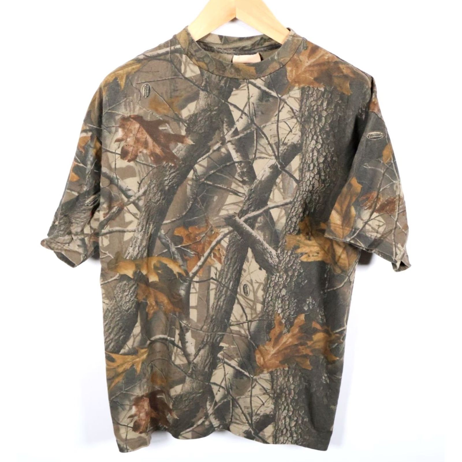 Realtree Pella T-Shirt Men 2XL Camouflage RealTree Brown 100% Cotton Vintage VTG Nature Outdoor Short Sleeve Crew Neck Mens Size US XXL / EU 58 / 5 - 2 Thumbnail