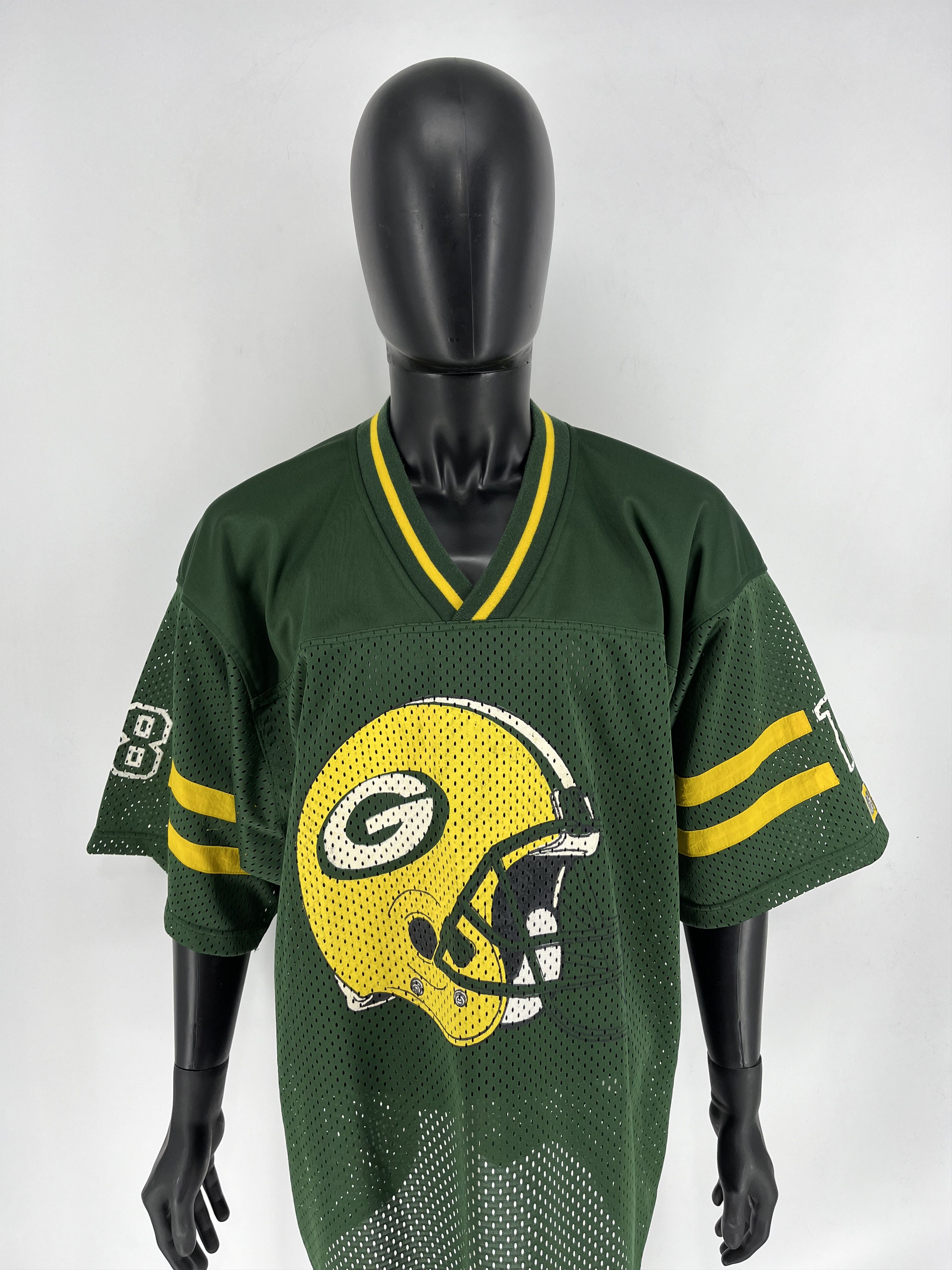 NFL 1991's GREEN BAY PACKERS CAMPRI TEAMLINE JERSEY L Size US L / EU 52-54 / 3 - 5 Thumbnail