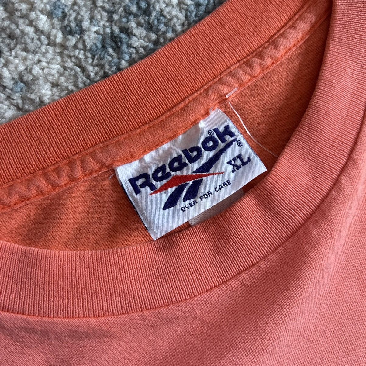 Reebok SUN FADED SiNGLE STiTCH VECTOR LOGO TEE BRiGHT MANGO ORANGE Size US XL / EU 56 / 4 - 6 Thumbnail