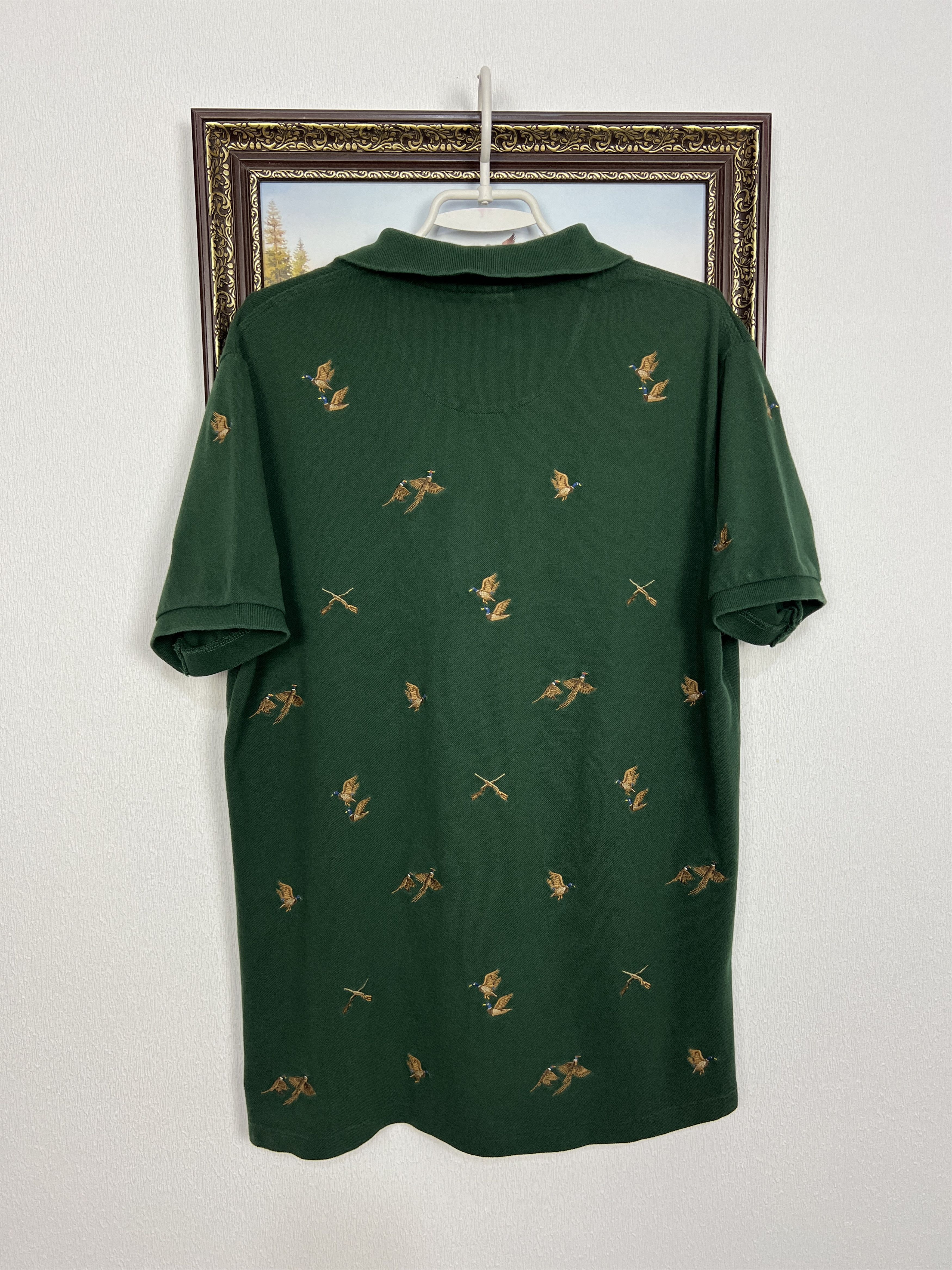 Polo Ralph Lauren Vintage Polo Ralph Lauren Mallard Duck Hunting Shirt Jersey Size US L / EU 52-54 / 3 - 7 Thumbnail