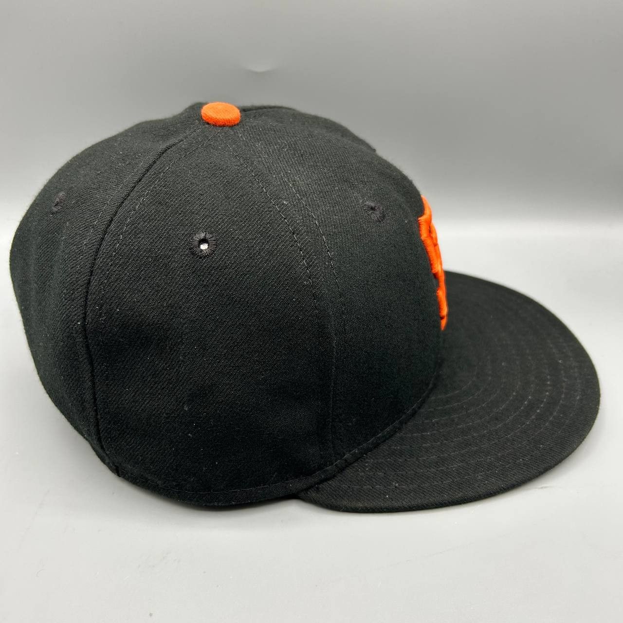 New Era San Francisco Giants Hat Men 7 1/8 MLB Fitted Cap Size ONE SIZE - 4 Thumbnail