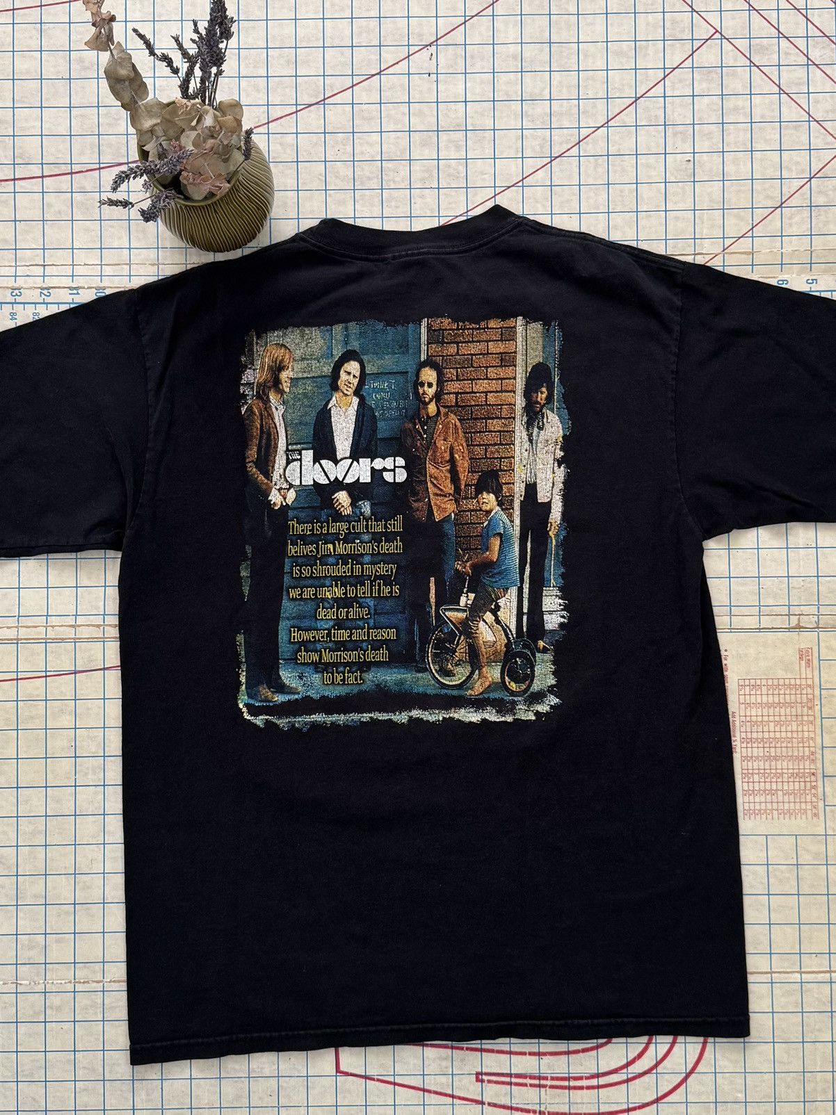 Band Tees Vintage Resurrection The Doors Band Tee Front and Back Graph Size US L / EU 52-54 / 3 - 8 Thumbnail
