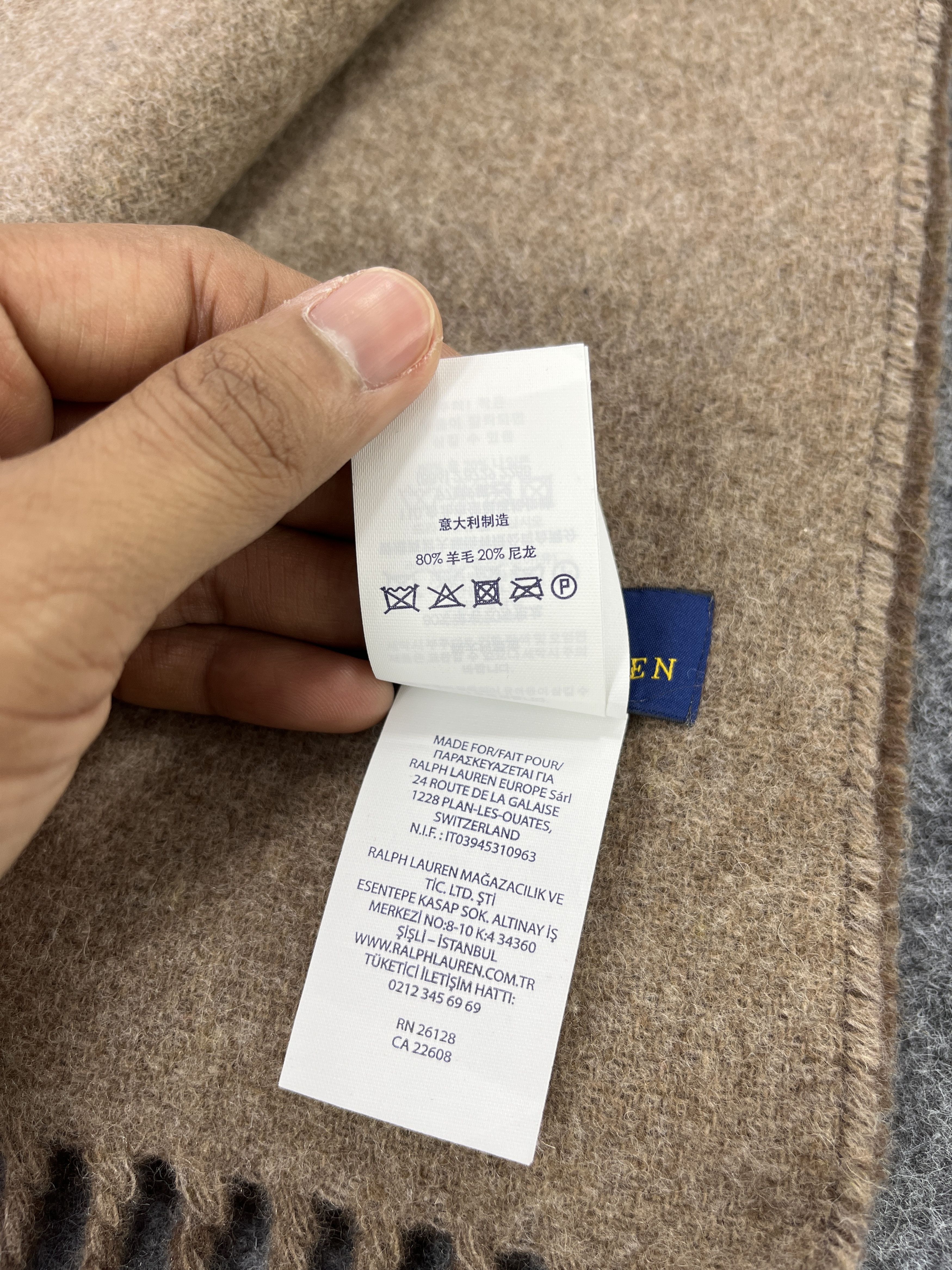 Polo Ralph Lauren POLO RALPH LAUREN SCARVES / MUFFLER / NECKWEAR T245 Size ONE SIZE - 7 Thumbnail
