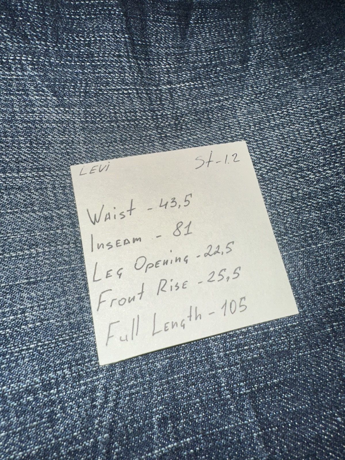 Levi's Levi’s 34 x 32 00's Vintage Punk Rarest Denim Jeans Pants Size US 34 / EU 50 - 9 Thumbnail