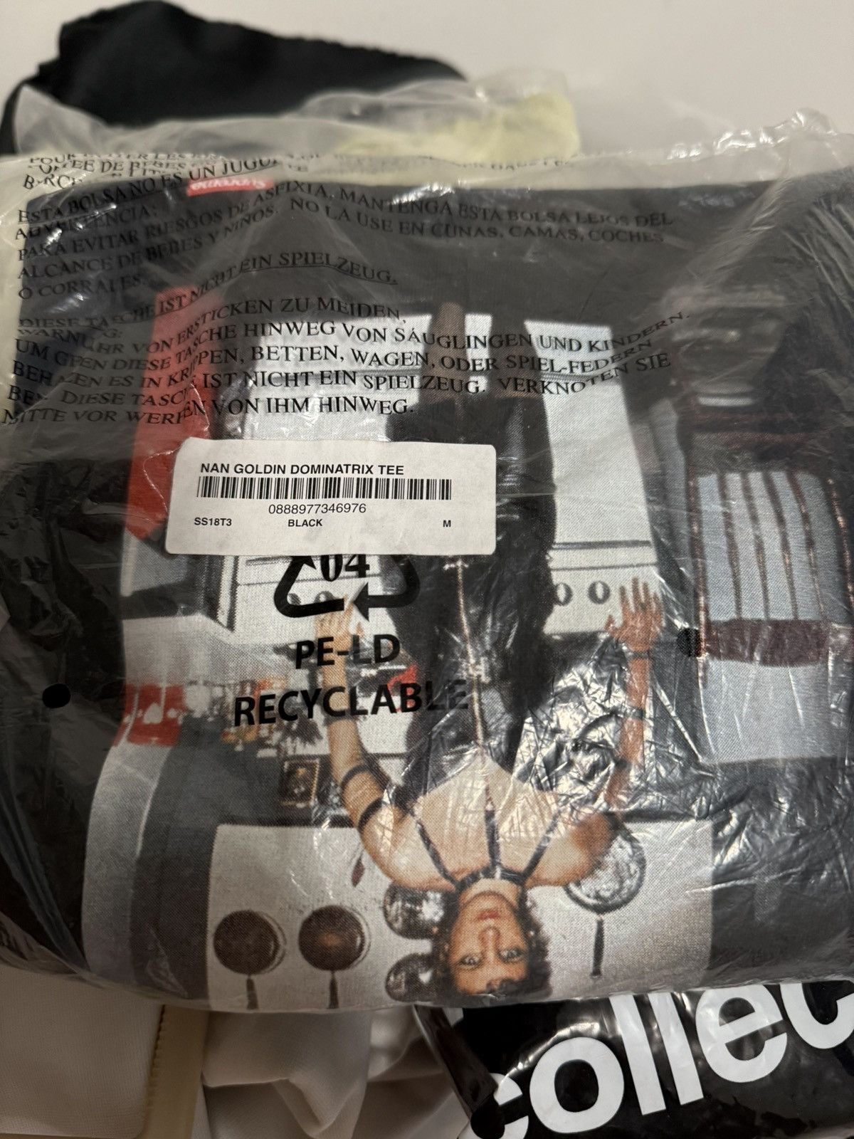 Supreme Supreme Nan goldin Nan as a dominatrix tee T-shirt Size US M / EU 48-50 / 2 - 2 Thumbnail