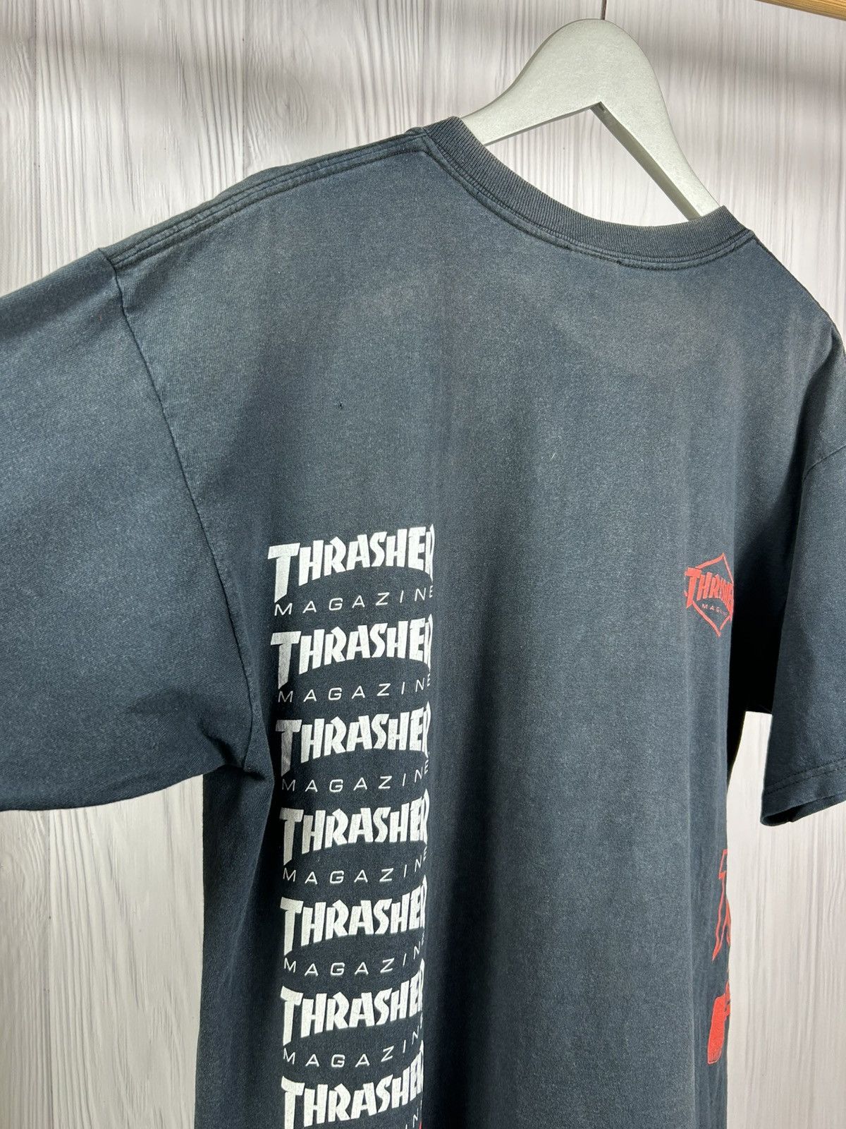 Thrasher × Vintage Vintage Thrasher Pentagram T-Shirt Size L Sunfaded Size US L / EU 52-54 / 3 - 8 Thumbnail