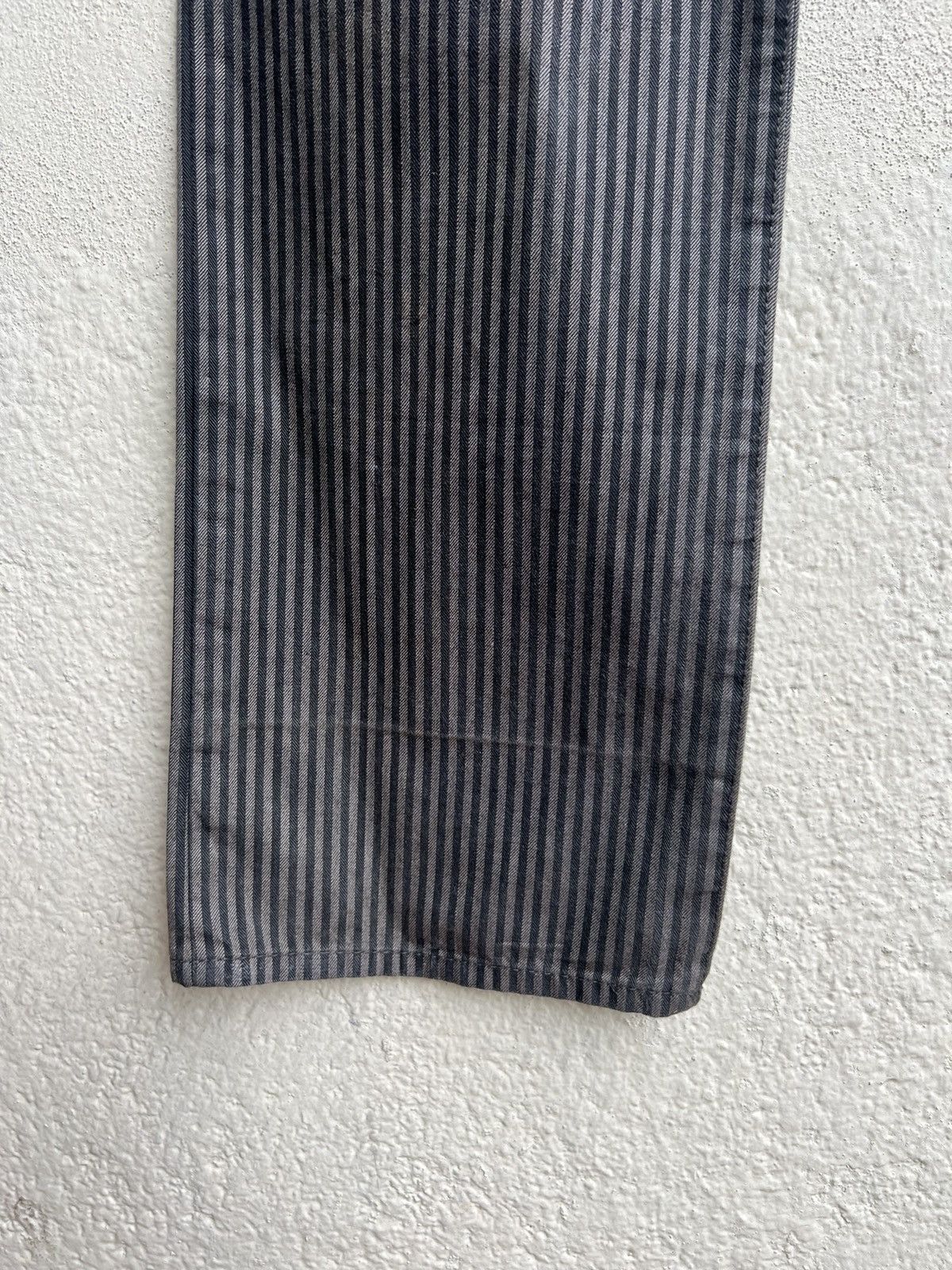 Vintage NO CONCEPT BUT GOOD SENSE Japan Sun Fade Stripe Trouser Pant Size US 30 / EU 46 - 10 Thumbnail