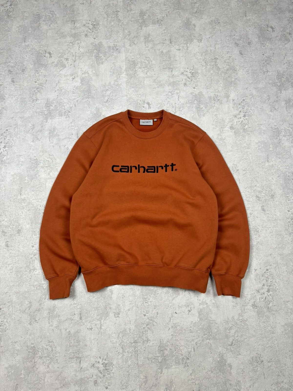 Carhartt Carhartt WIP Sweatshirt Big Embroidered Logo Size S Size US S / EU 44-46 / 1 - 1 Thumbnail