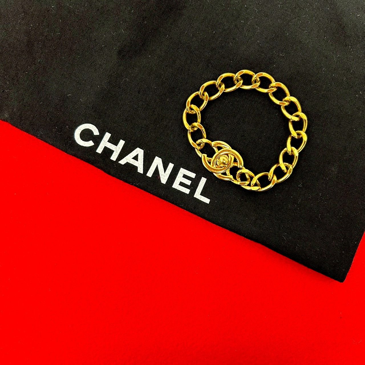 Chanel Chanel Chanel Coco Mark Turnlock Bracelet Metal Bracelet DUTY FREE for USA Size ONE SIZE - 1 Thumbnail