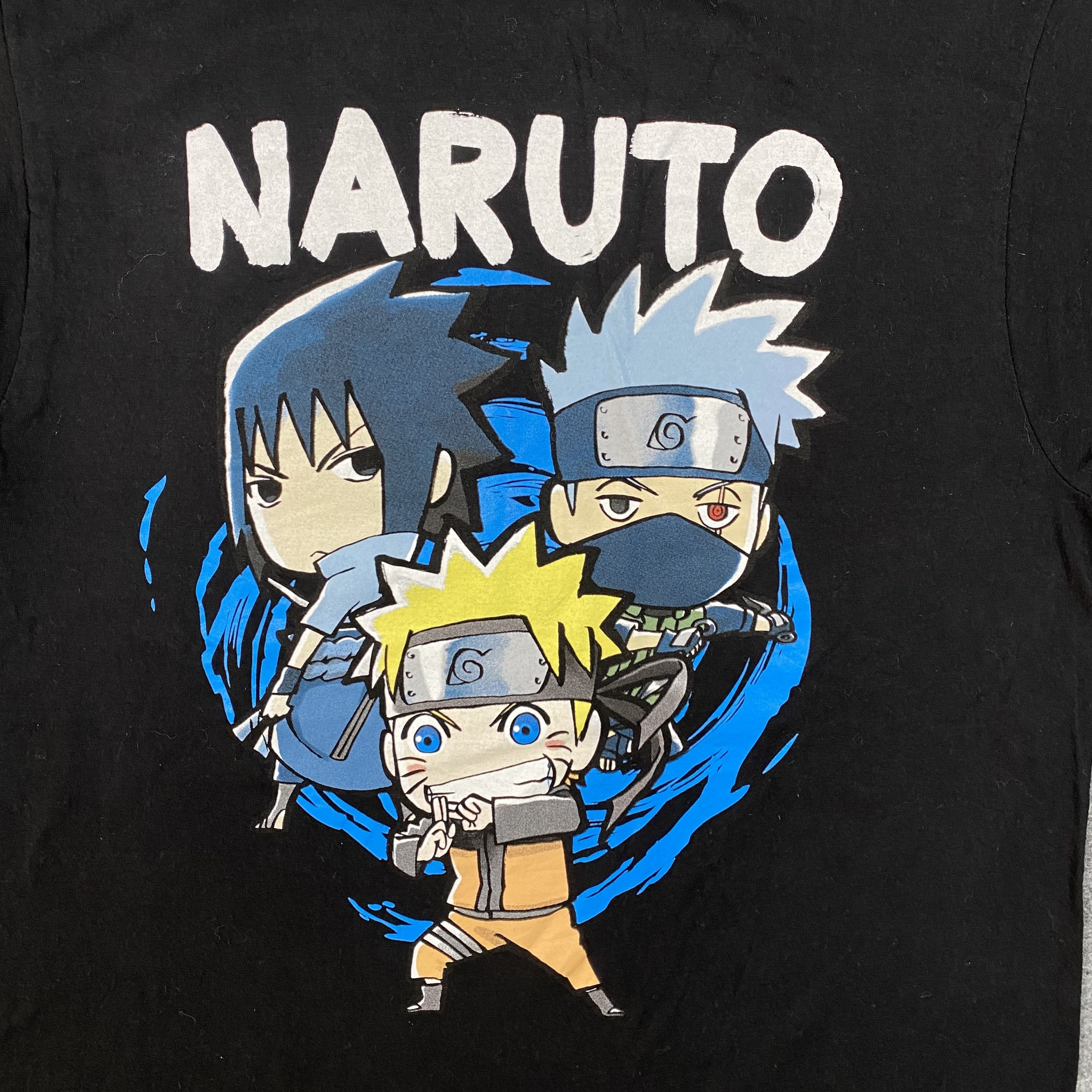 Anime Naruto Shippuden Anime Tee Ripple Junction Black Graphi-M051 Size US M / EU 48-50 / 2 - 3 Thumbnail