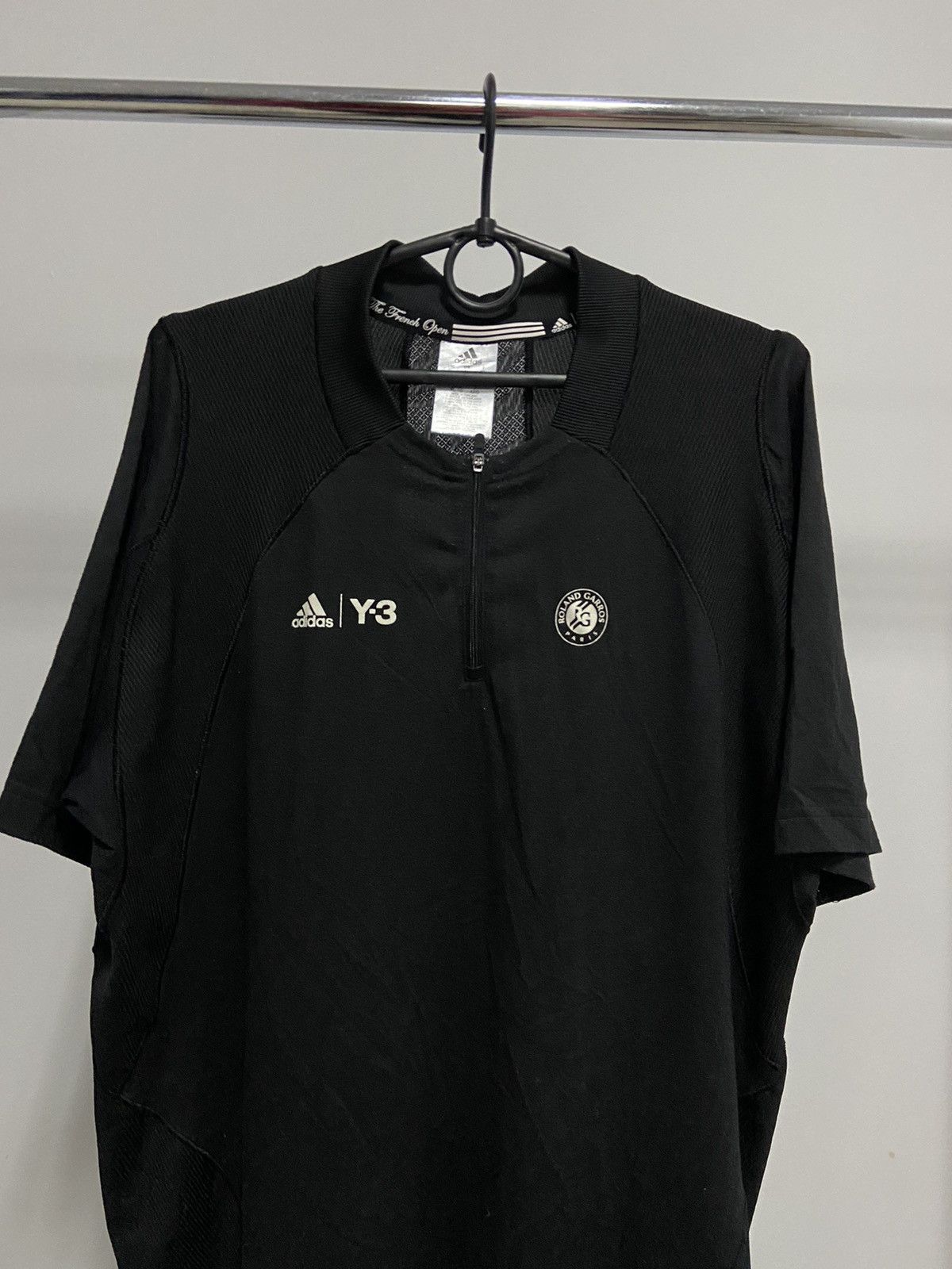 Vintage × Y-3 × Yohji Yamamoto Y-3 yohji yamamoto Roland Garros vintage t shirt jersey Size US XL / EU 56 / 4 - 2 Thumbnail