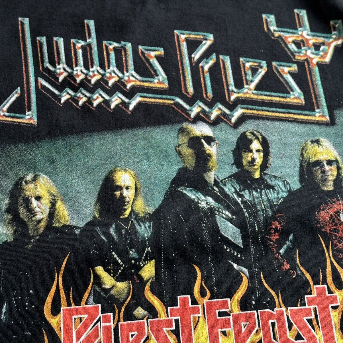 Band Tees Vintage 2009 Judas Priest Nostradamus Priest Feast Tour Tee Size US L / EU 52-54 / 3 - 6 Thumbnail