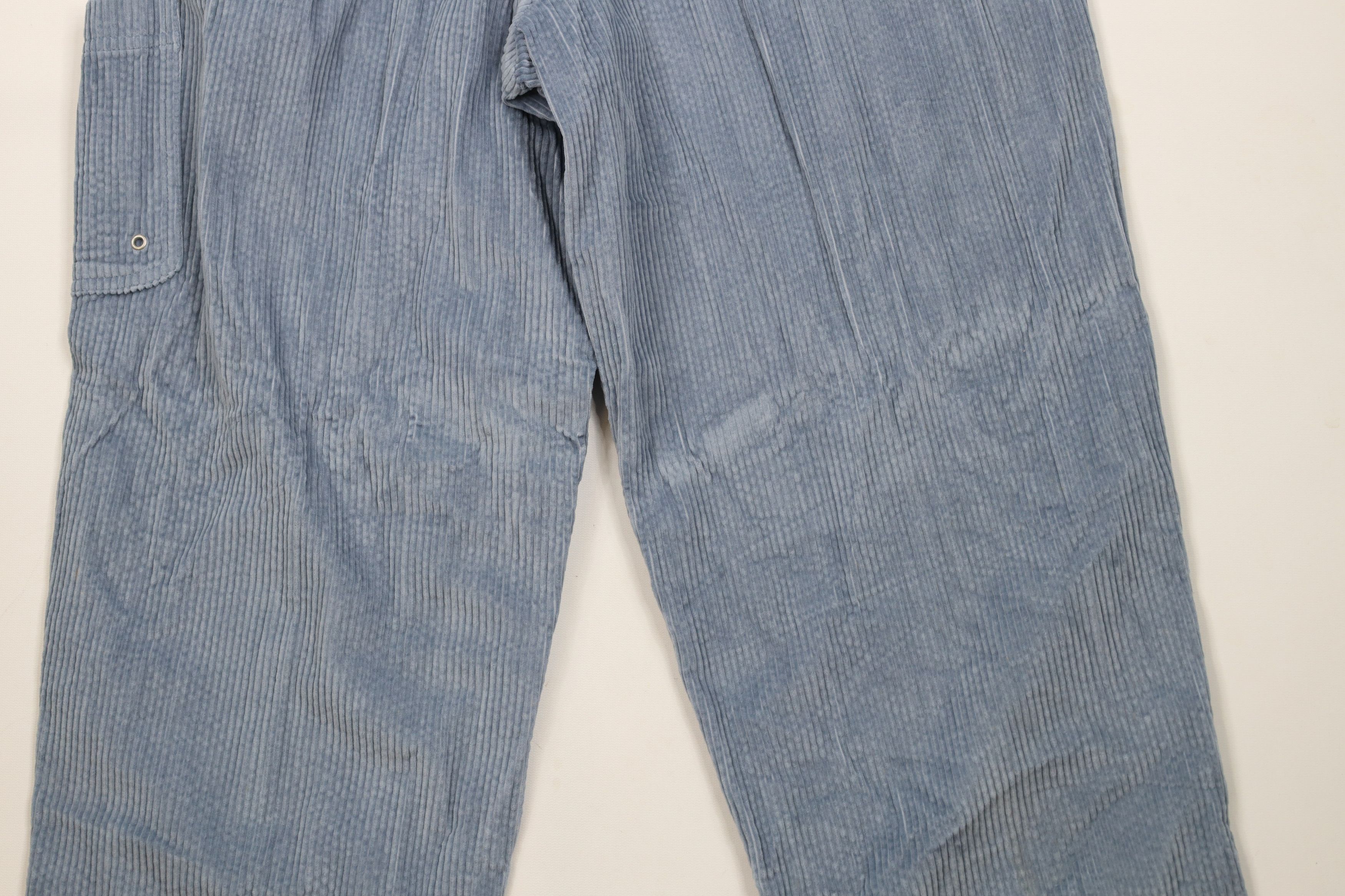 Vintage Deadstock Vintage 90s Streetwear Wide Leg Corduroy Pants Size 28" / US 6 / IT 42 - 14 Thumbnail
