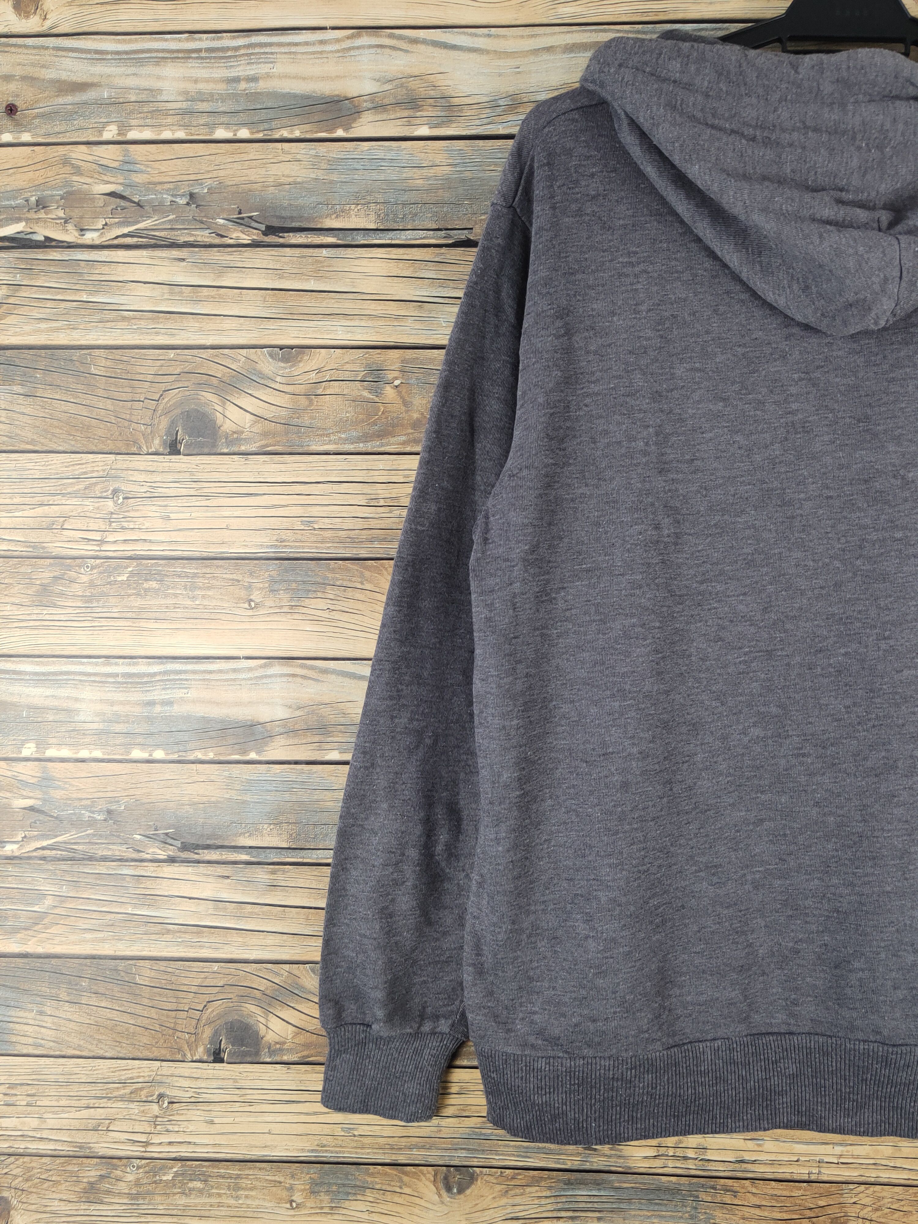 Vintage DL Under Level Dark Gray Hoodie Sweatshirts #2020 Size US L / EU 52-54 / 3 - 9 Thumbnail
