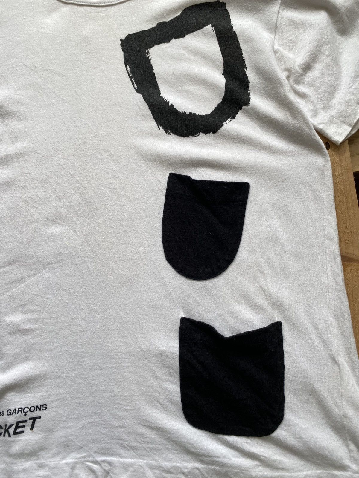 Comme des Garcons Rare Comme Des Garcons Pocket Tshirt Size US M / EU 48-50 / 2 - 4 Thumbnail
