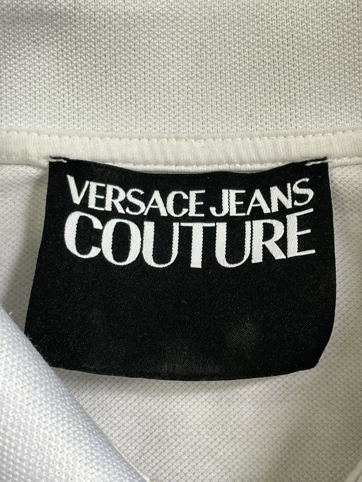 Versace Versace Jeans Couture White Polo T-Shirt Luxury RARE Size US XS / EU 42 / 0 - 11 Thumbnail