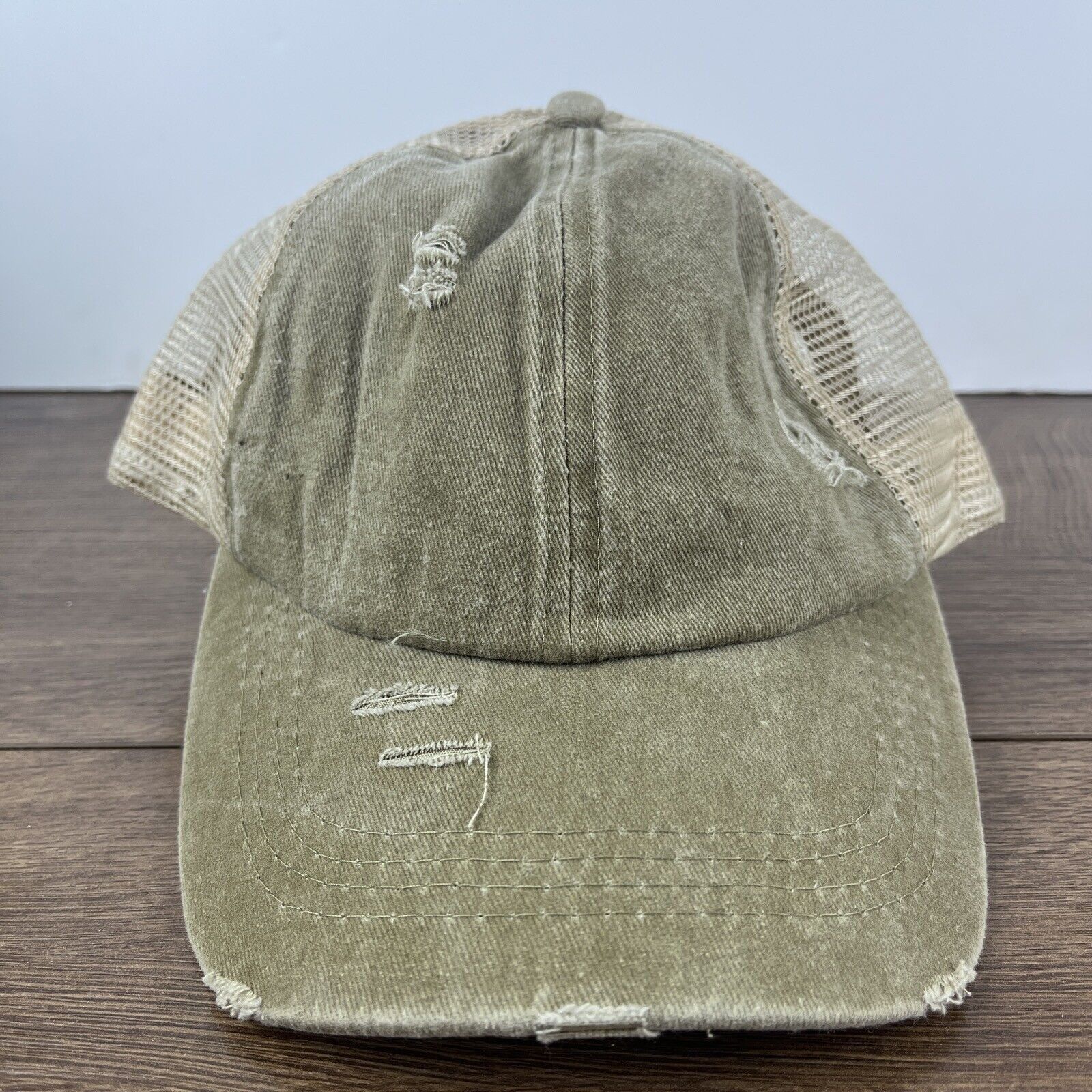 Other Plain Green Baseball Hat Green Hat Adjustable Adult Size Hat Size ONE SIZE - 2 Thumbnail