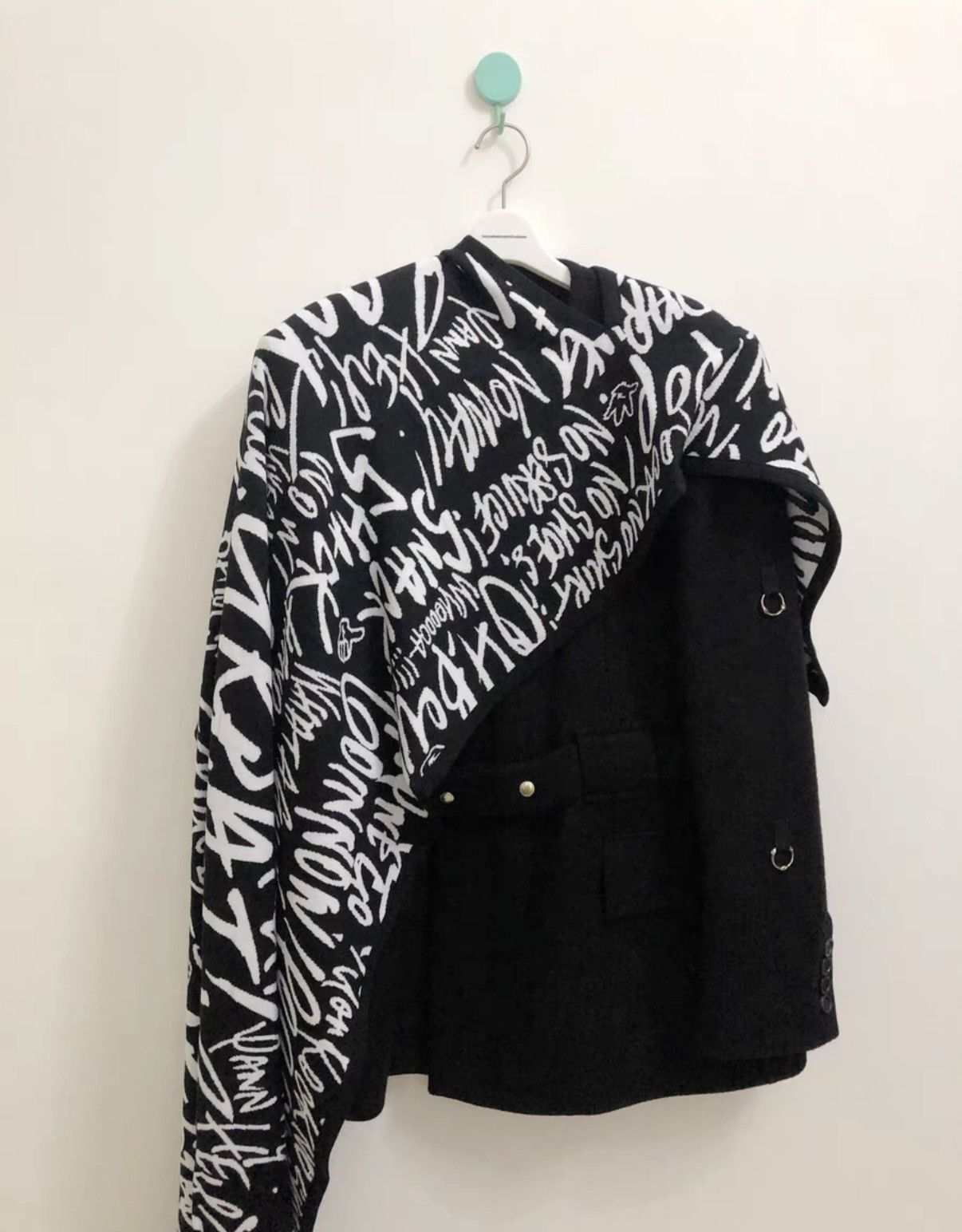 Takahiromiyashita The Soloist. TAKAHIROMIYASHITA THE SOLOIST cape scarf Size ONE SIZE - 2 Thumbnail