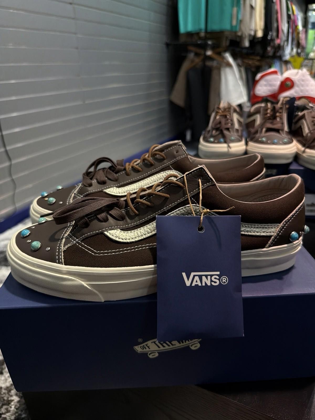 Vans Size 12 - Vans LX Old Skool 36 Gemstone Mushroom Mocha Size US 12 / EU 45 - 8 Thumbnail