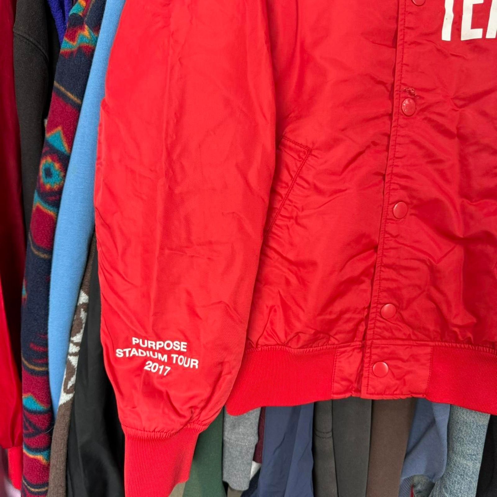 Other 2017 Justin Bieber Team Tour Jacket Red Size US S / EU 44-46 / 1 - 4 Thumbnail