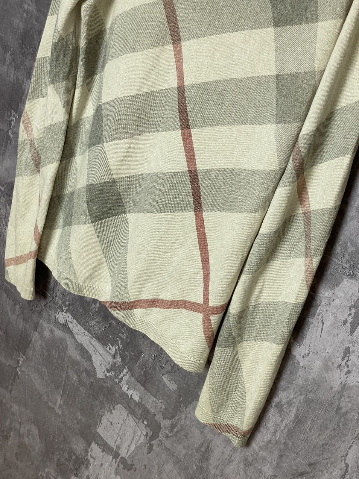 Burberry × Vintage Burberry Brit Nova Check Cashmere Wool Women's Sweater Size S / US 4 / IT 40 - 11 Thumbnail