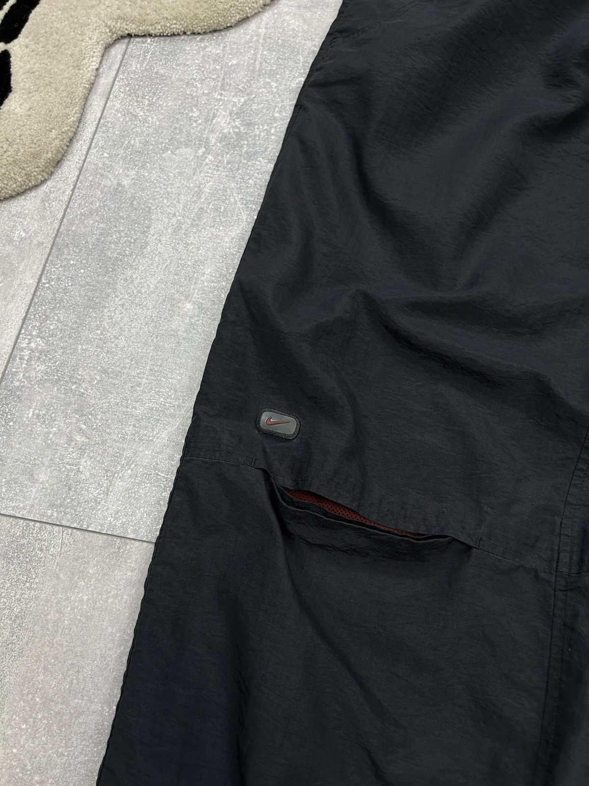 Nike × Vintage Mens Vintage Nike swoosh Drill Pants y2k sweatpants rare 90s Size US 32 / EU 48 - 20 Thumbnail