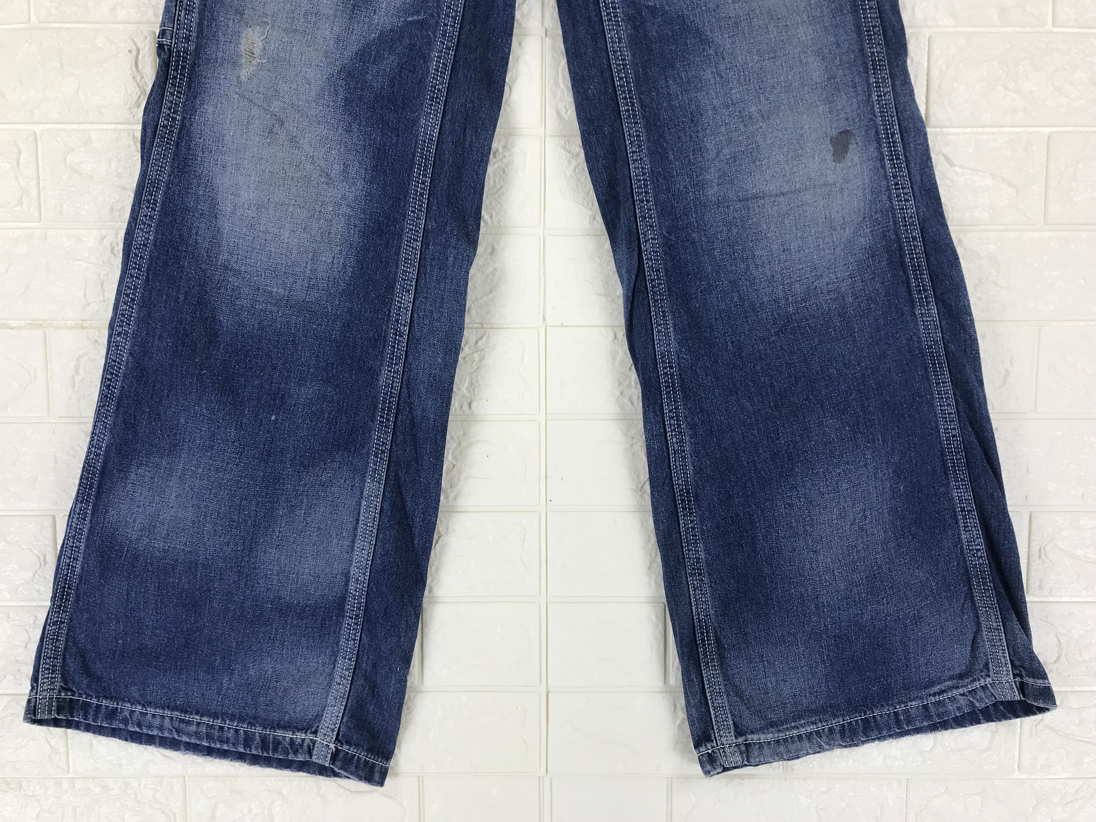 Johnbull Vintage Johnbull Kojima Japan Carpenter Wide Leg Denim Size 29" - 4 Thumbnail