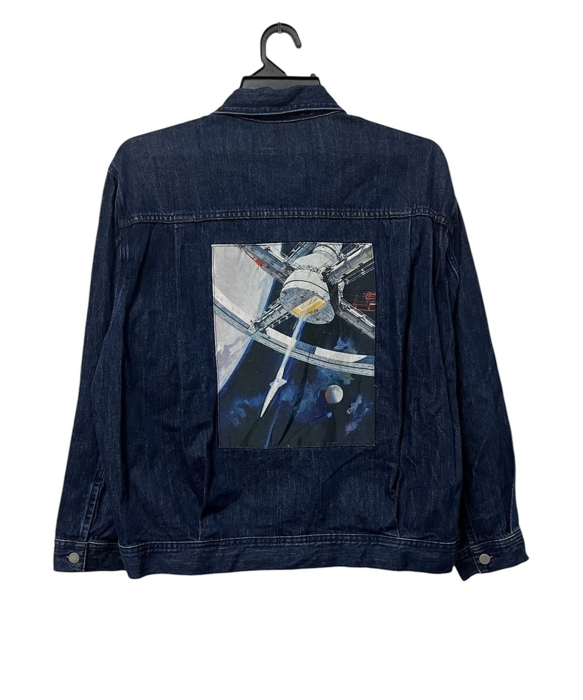 Other 🔥2001 : A Space Odyssey Movie Denim Trucker Jacket Size US L / EU 52-54 / 3 - 1 Thumbnail