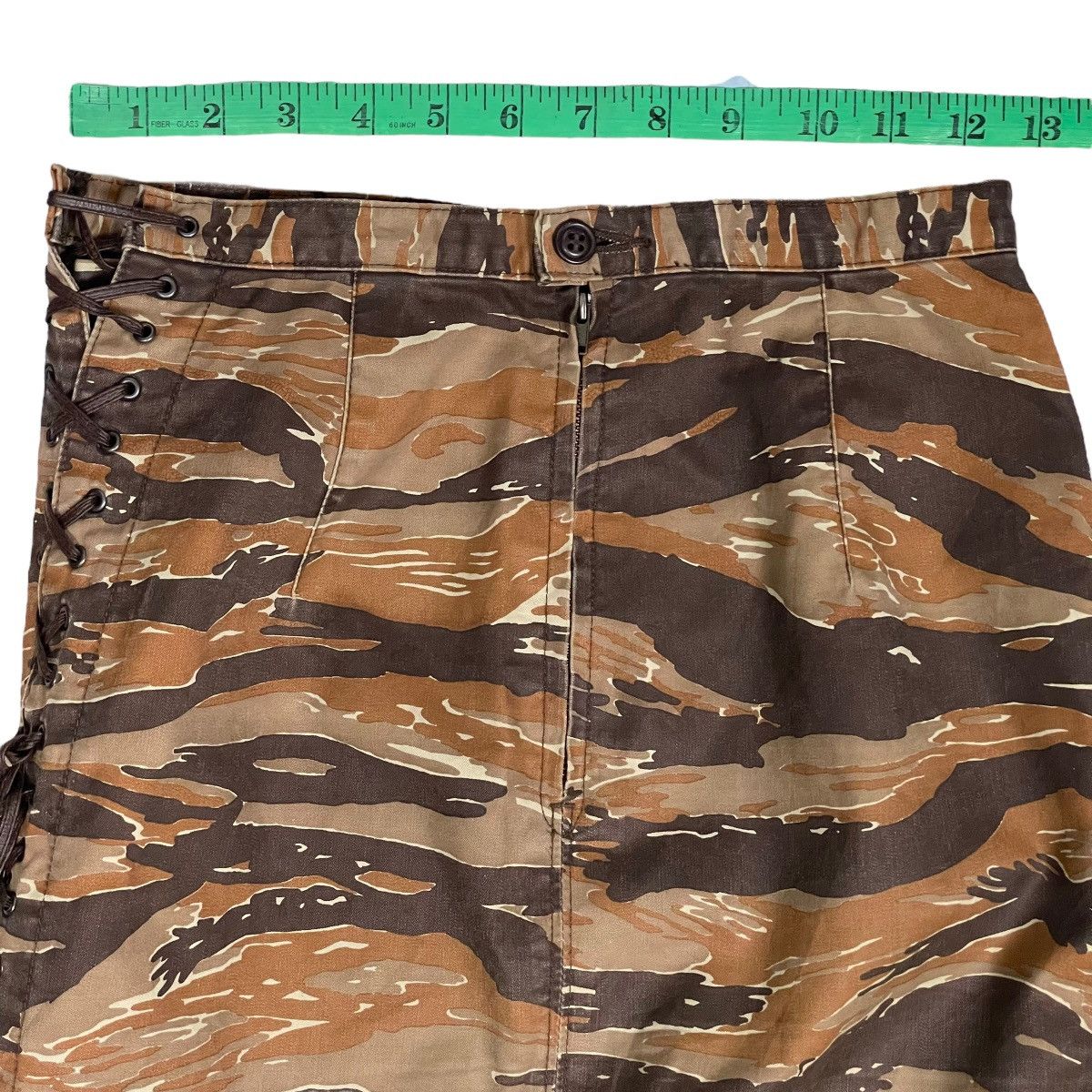 Hysteric Glamour Hysteric Glamour Bondage Camo Maxi Skirt Size 25" / US 0 / IT 36 - 13 Thumbnail