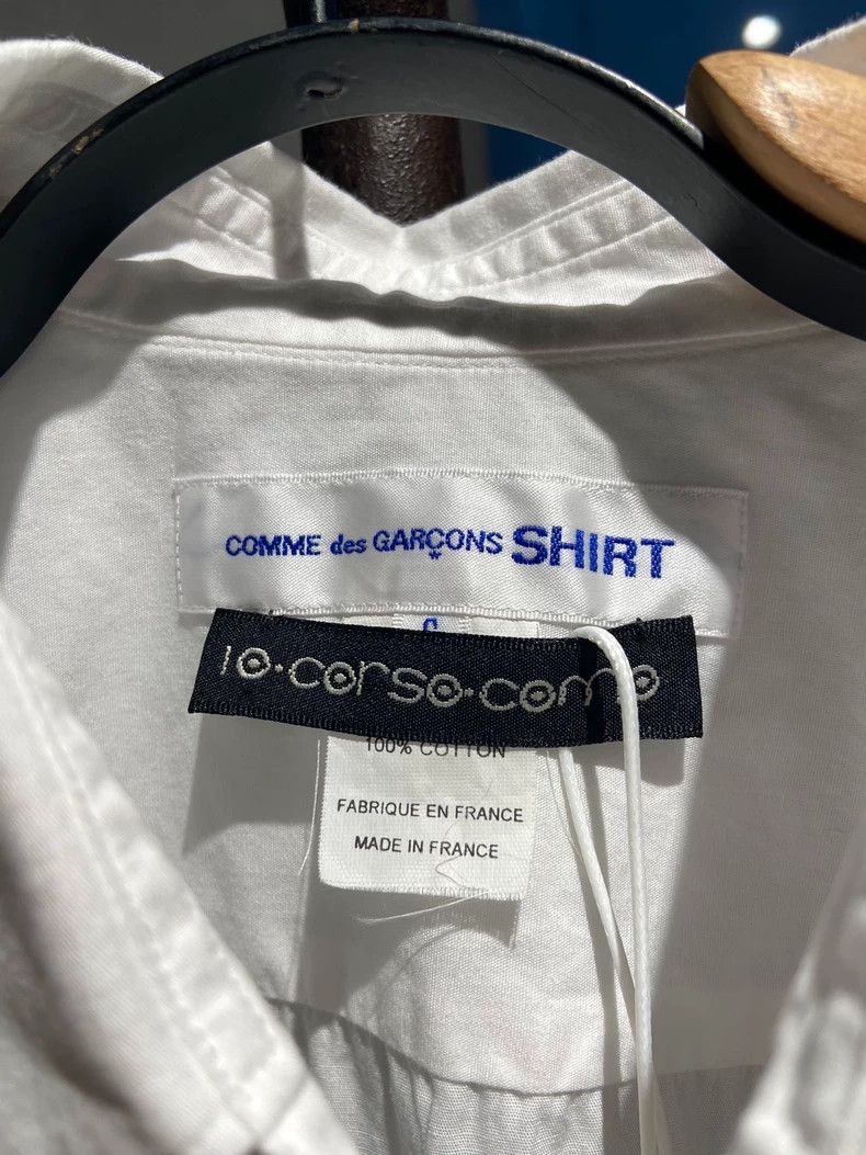 Comme des Garcons Comme Des Garcons Geometric pattern patchwork sleeve shirt Size US S / EU 44-46 / 1 - 2 Thumbnail
