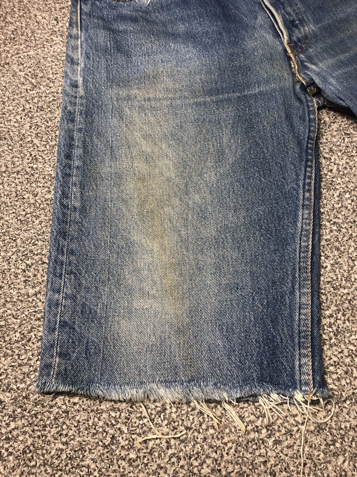 Levi's × Vintage Vintage Levis 501xx Distressed Custom Shortpants Size US 33 - 5 Thumbnail