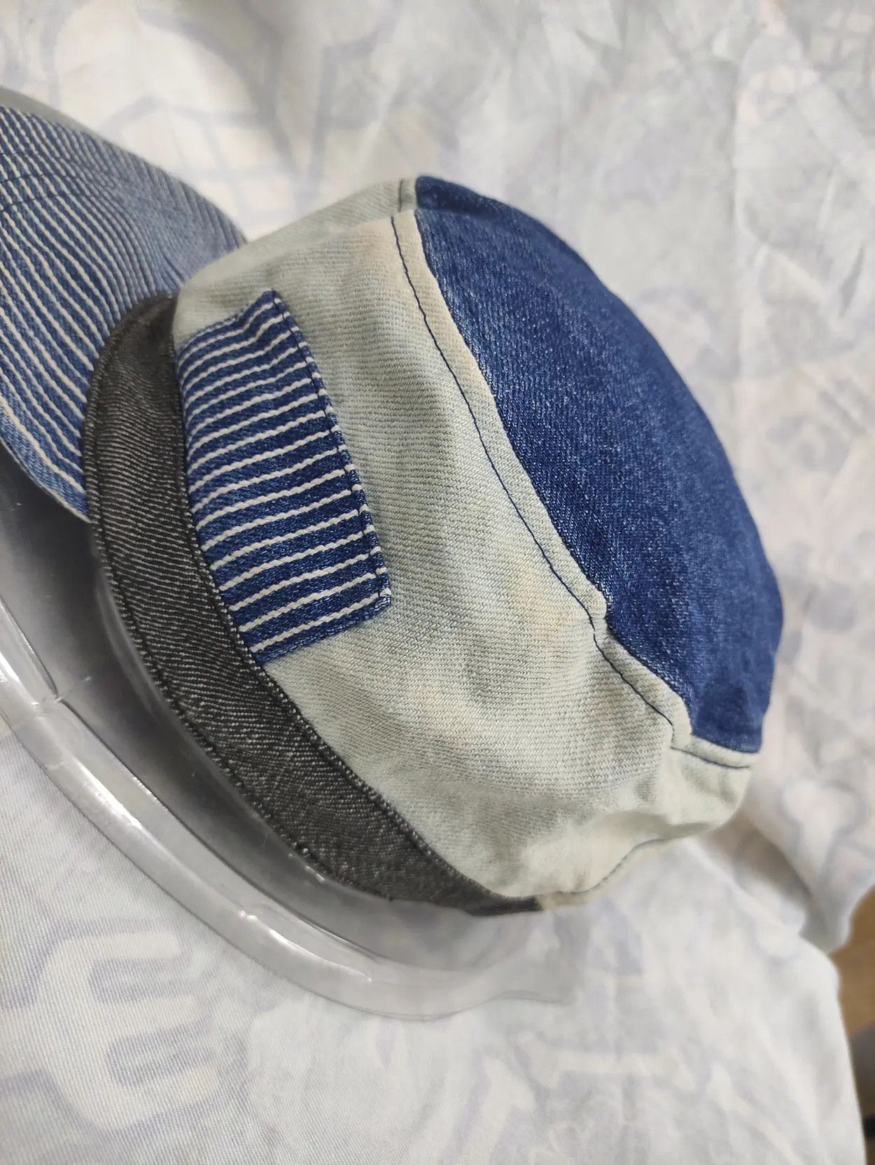 Lee LEE DENIM RAILROAD CAP DESIGN PATCHWORK Size ONE SIZE - 7 Thumbnail