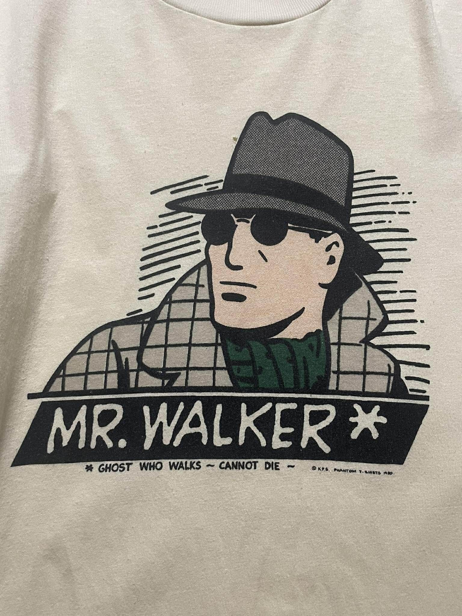Vintage Vintage Mr Walker Phantom Art Comic Shirt Size US L / EU 52-54 / 3 - 6 Thumbnail