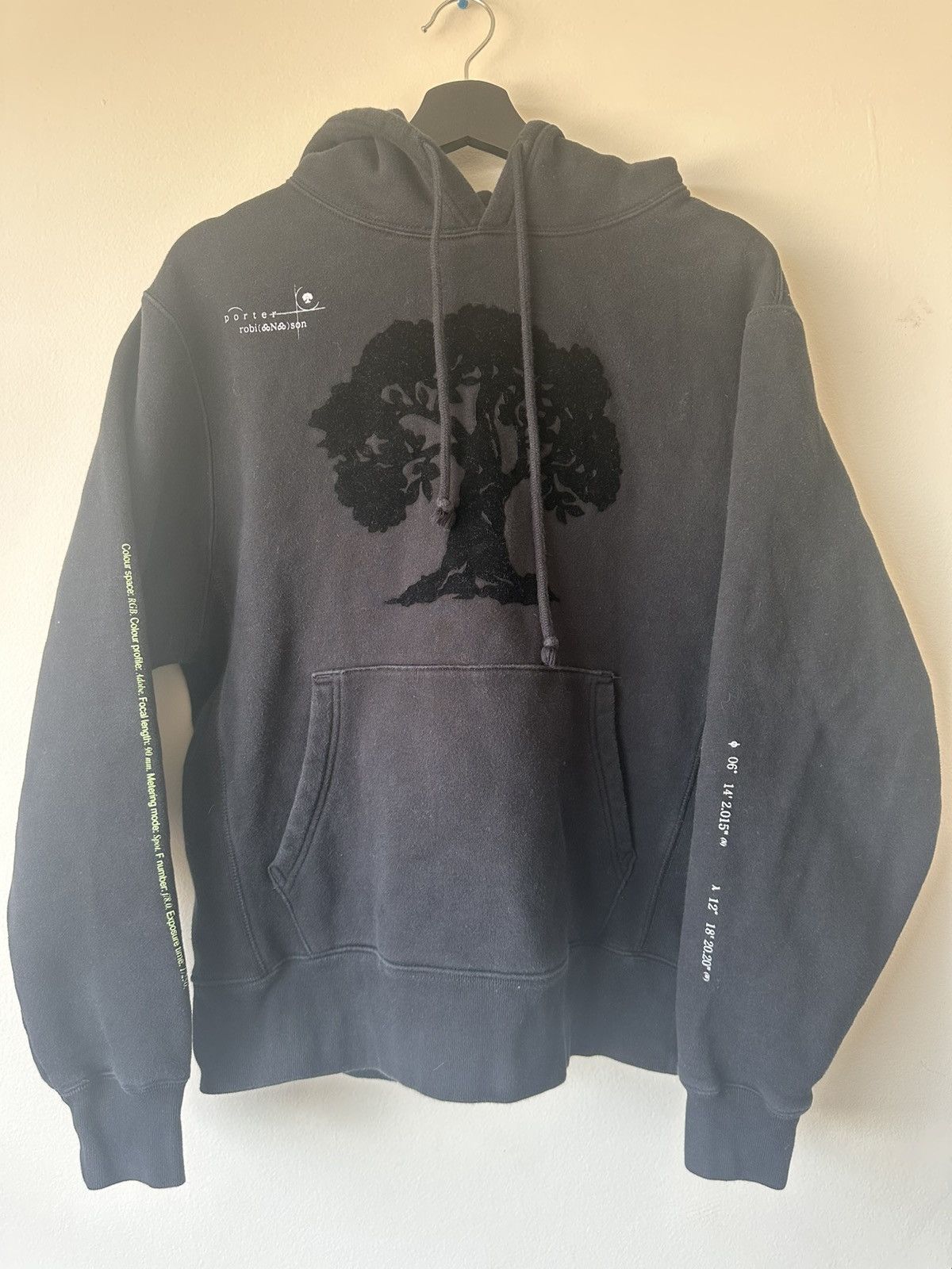 Other Porter Robinson Velvet Patch Tree Hoodie | Grailed