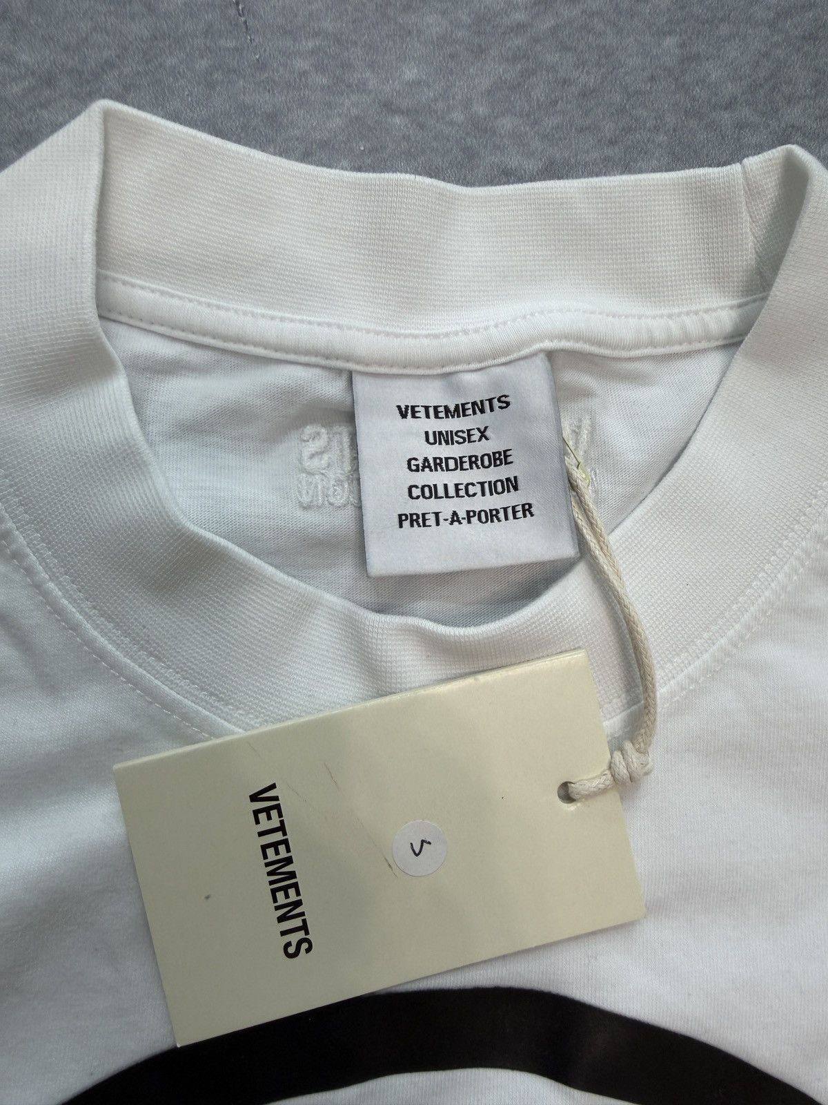 Vetements Vetements 5G T-shirt White Size US S / EU 44-46 / 1 - 3 Thumbnail