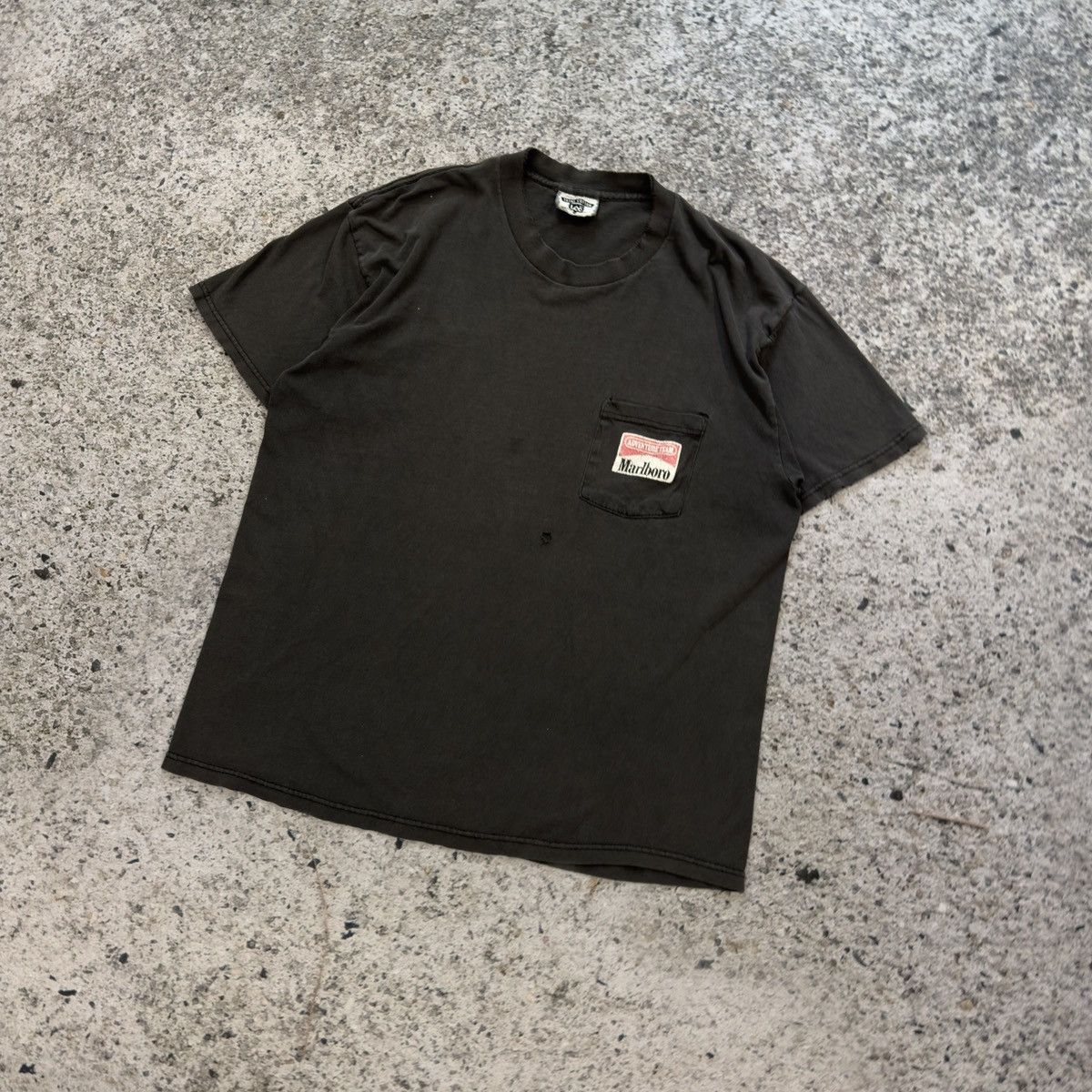 Vintage 90s Marlboro Coyote Bluff Shirt Thrashed Faded ERD Grunge Size US XL / EU 56 / 4 - 9 Thumbnail