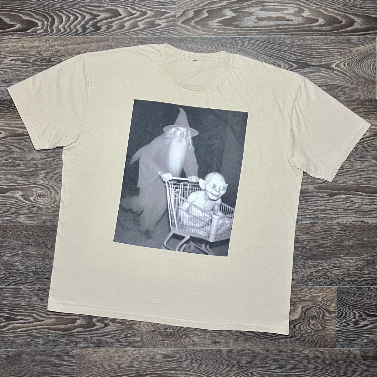 Other LORD OF THE RINGS Gandalf And Golum Funny Humor T-shirt Size US XL / EU 56 / 4 - 1 Thumbnail