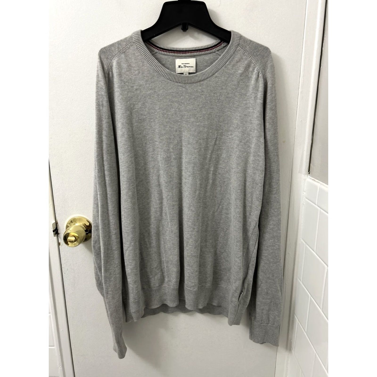 Ben Sherman Ben Sherman Sweater Mens Medium Gray Crewneck Pullover Long Sleeve Shirt Size US M / EU 48-50 / 2 - 2 Thumbnail