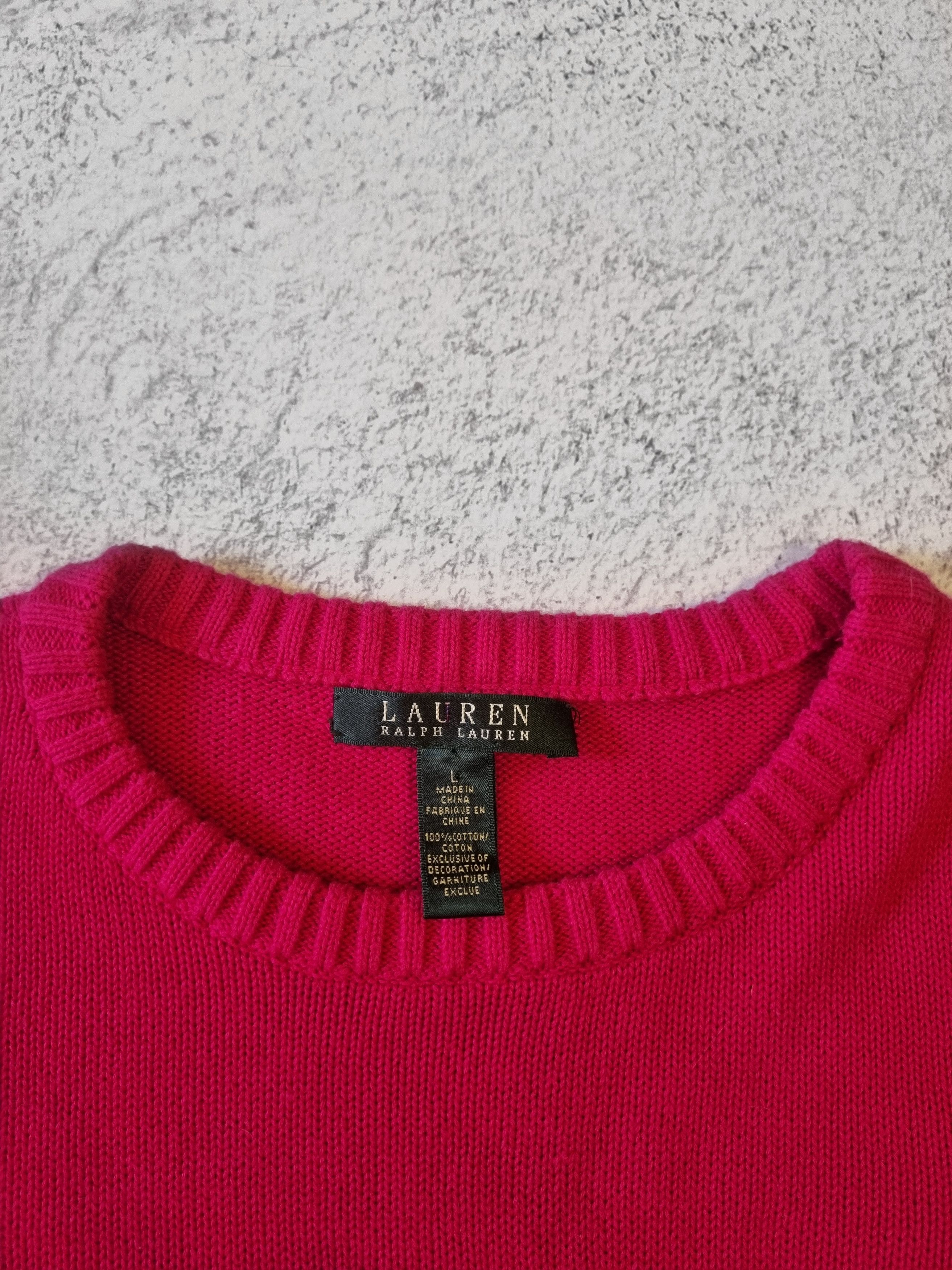 Ralph Lauren Vintage Ralph Lauren USA Flag Sweater Sweatshirt Size L / US 10 / IT 46 - 4 Thumbnail