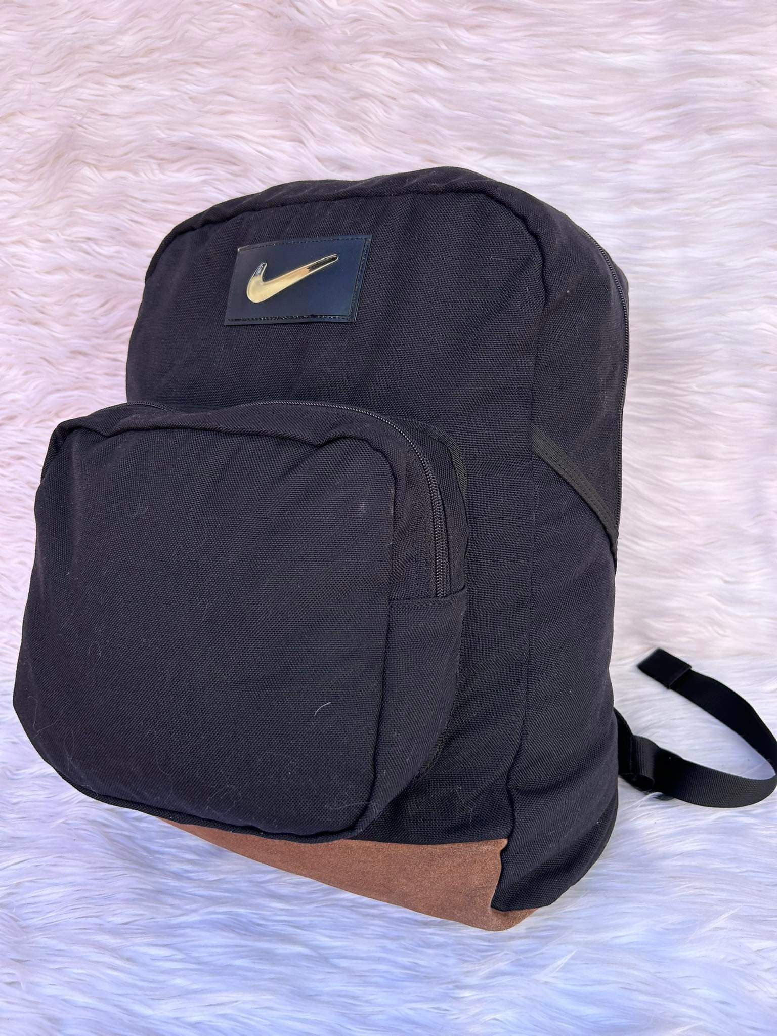 Nike Vintage Nike Swoosh Bagpack Size ONE SIZE - 2 Thumbnail