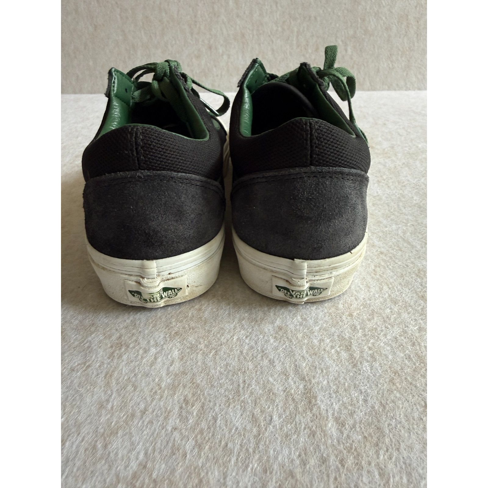 Vans Vans Mens 8 Black Green Skate Shoes Low Top Sneakers Casual Size US 8 / EU 41 - 3 Thumbnail
