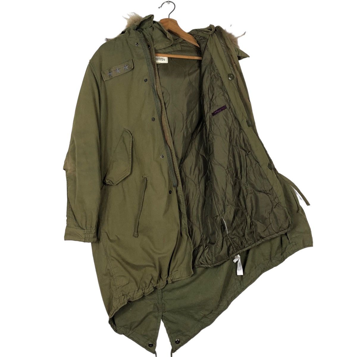 Avirex 🔥Vintage Parka Jacket Avirex USA Mink Fur Hoodie Bondage Size US S / EU 44-46 / 1 - 12 Thumbnail