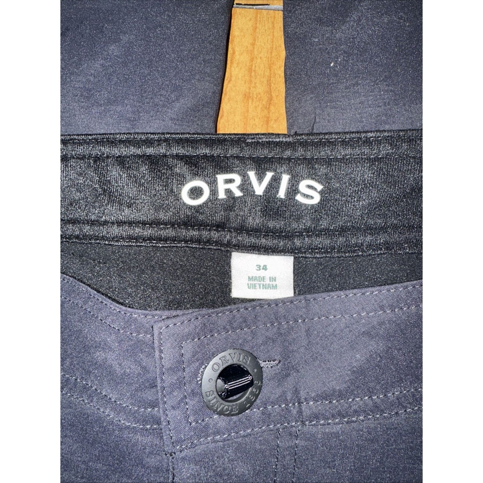 Orvis Orvis Fleece Lined Hiking Pants Black 34x32 Size US 34 / EU 50 - 5 Thumbnail