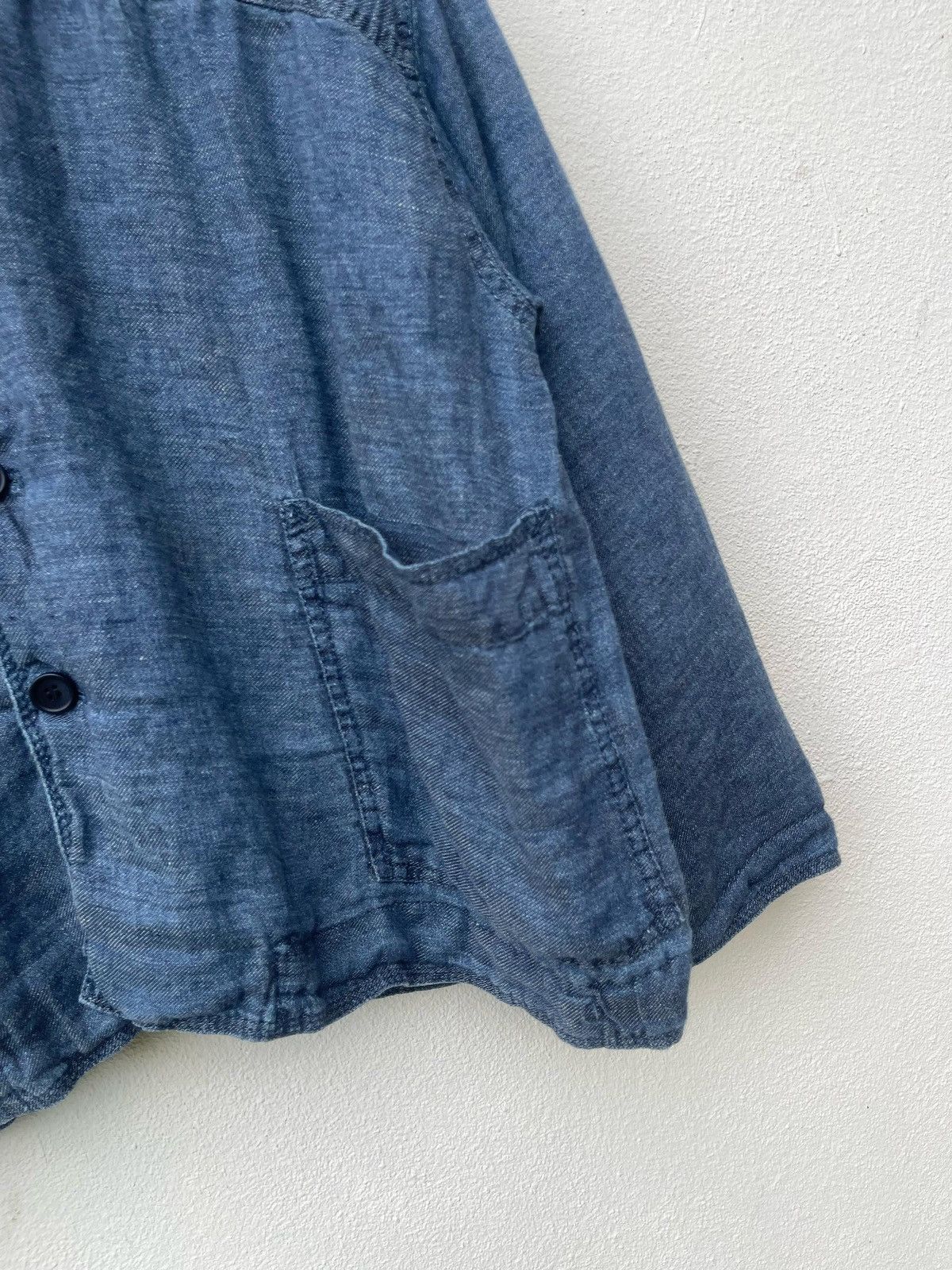 If Six Was Nine × Japanese Brand × Pas de Calais Pas De Calais Denim Jacket Size US L / EU 52-54 / 3 - 7 Thumbnail