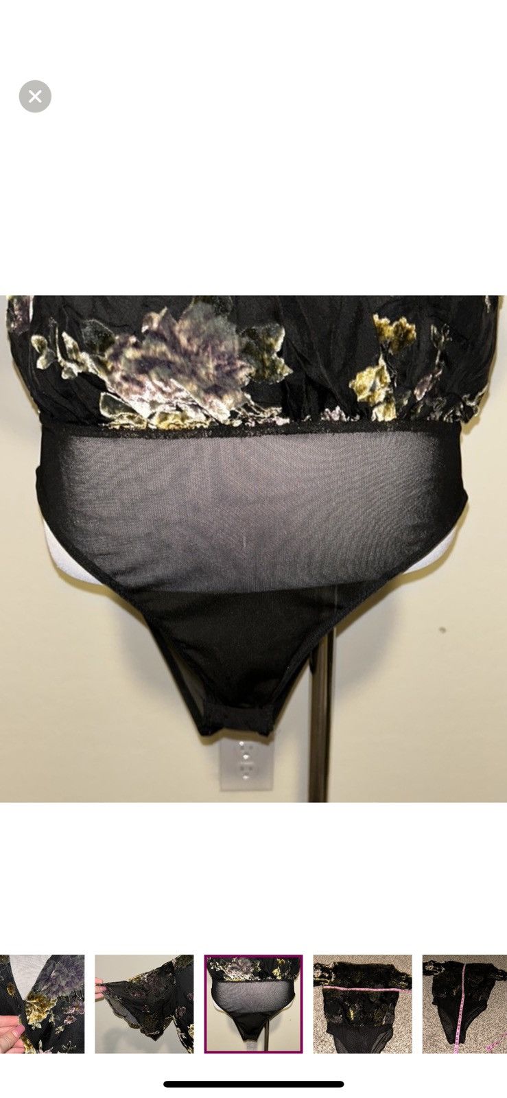ASTR The Label Astr medium Eliza burnout bodysuit Size M / US 6-8 / IT 42-44 - 2 Thumbnail