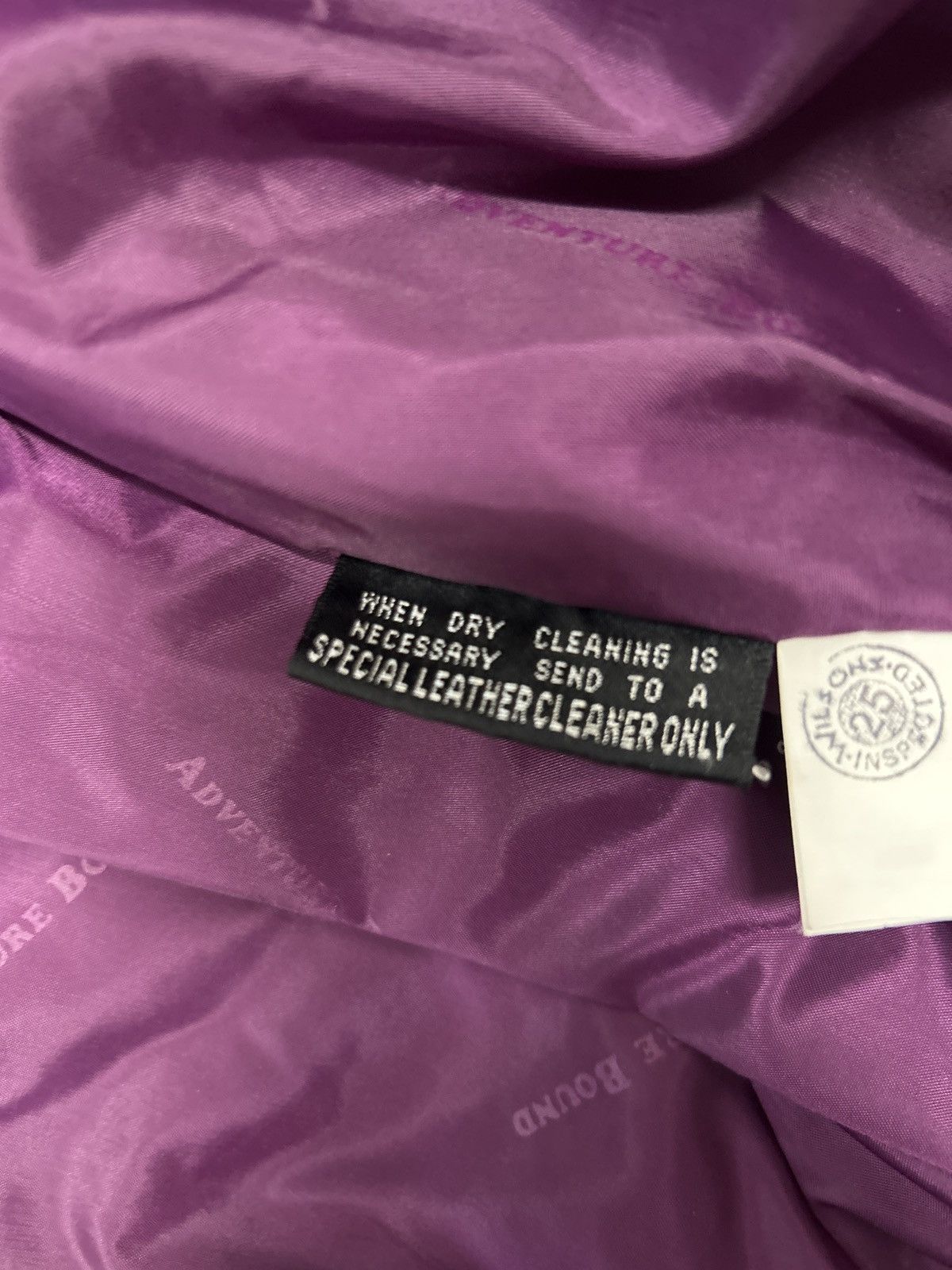 Adventure Bound Adventure Bound Purple and Blue Leather Bomber Jacket Size S / US 4 / IT 40 - 3 Thumbnail