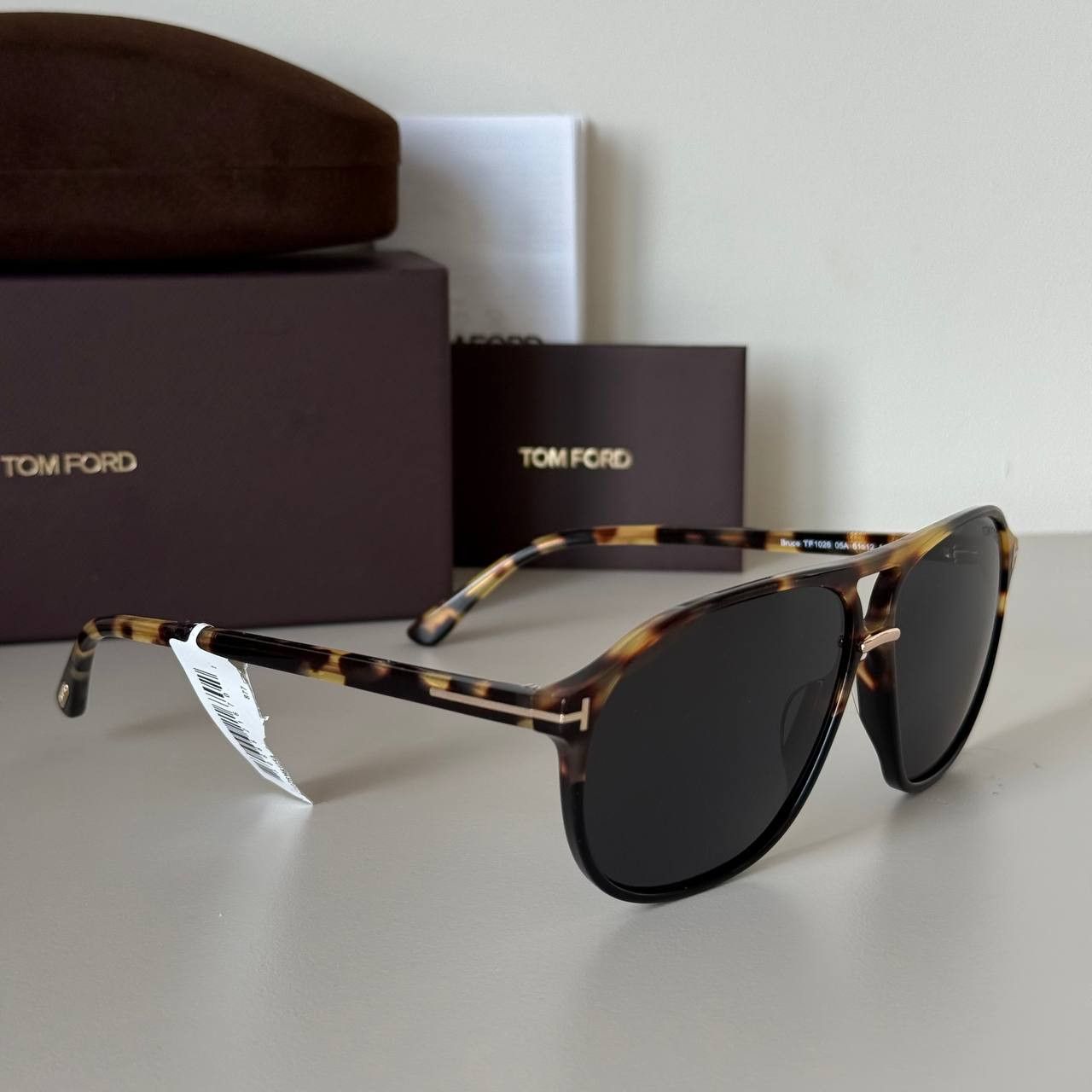 Tom Ford Tom Ford TF1026 05A Bruce Aviator Sunglasses Unisex Size ONE SIZE - 1 Thumbnail