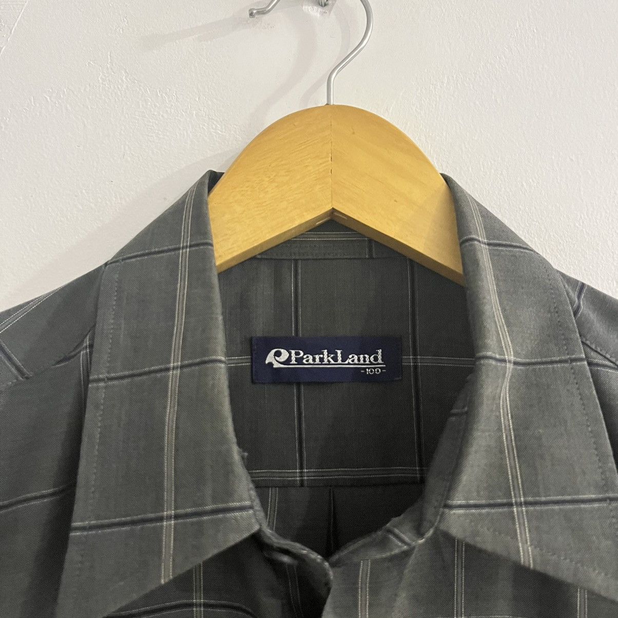 Issey Miyake Parkland - Plaid Short Sleeve Shirt Size US L / EU 52-54 / 3 - 4 Thumbnail